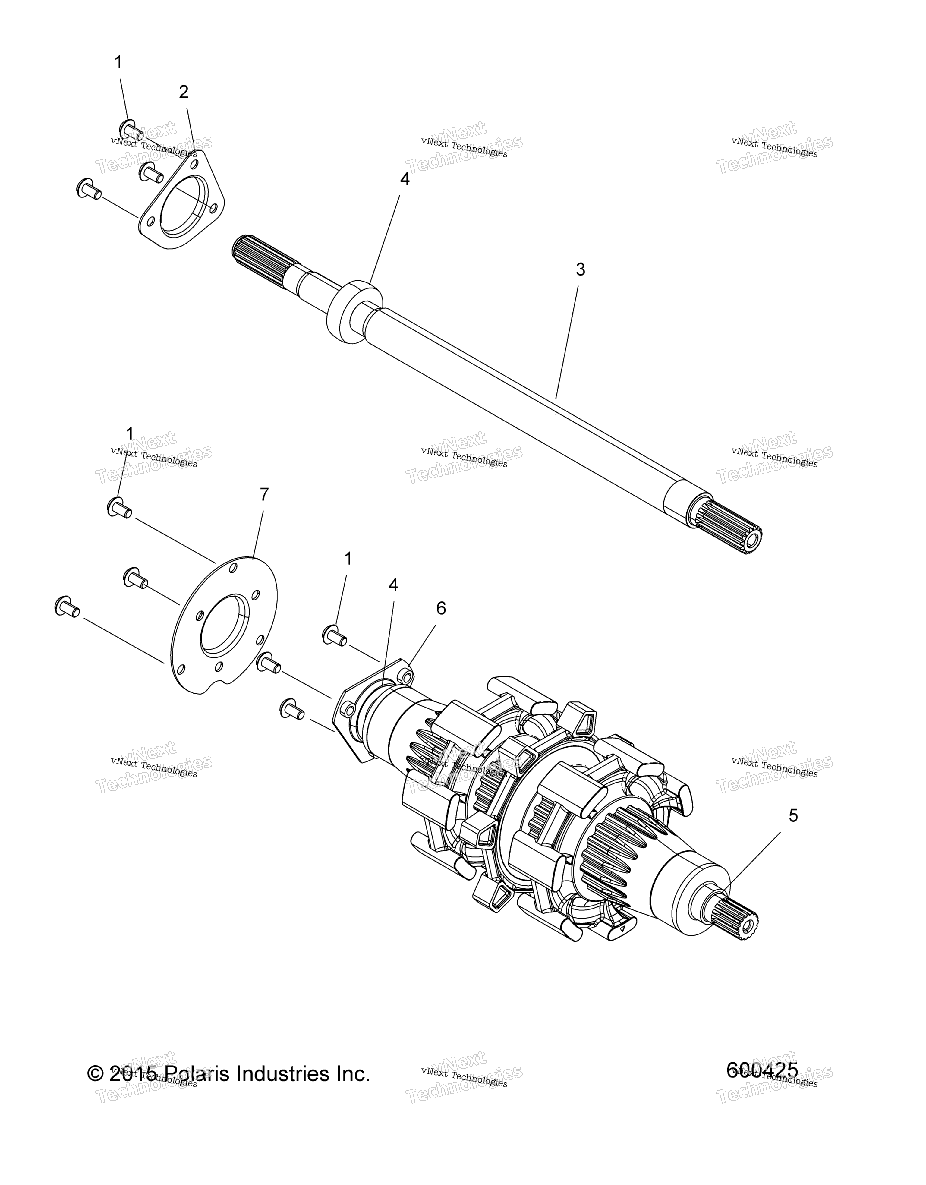 Привод Train, Jackshaft & Driveshaft All Options