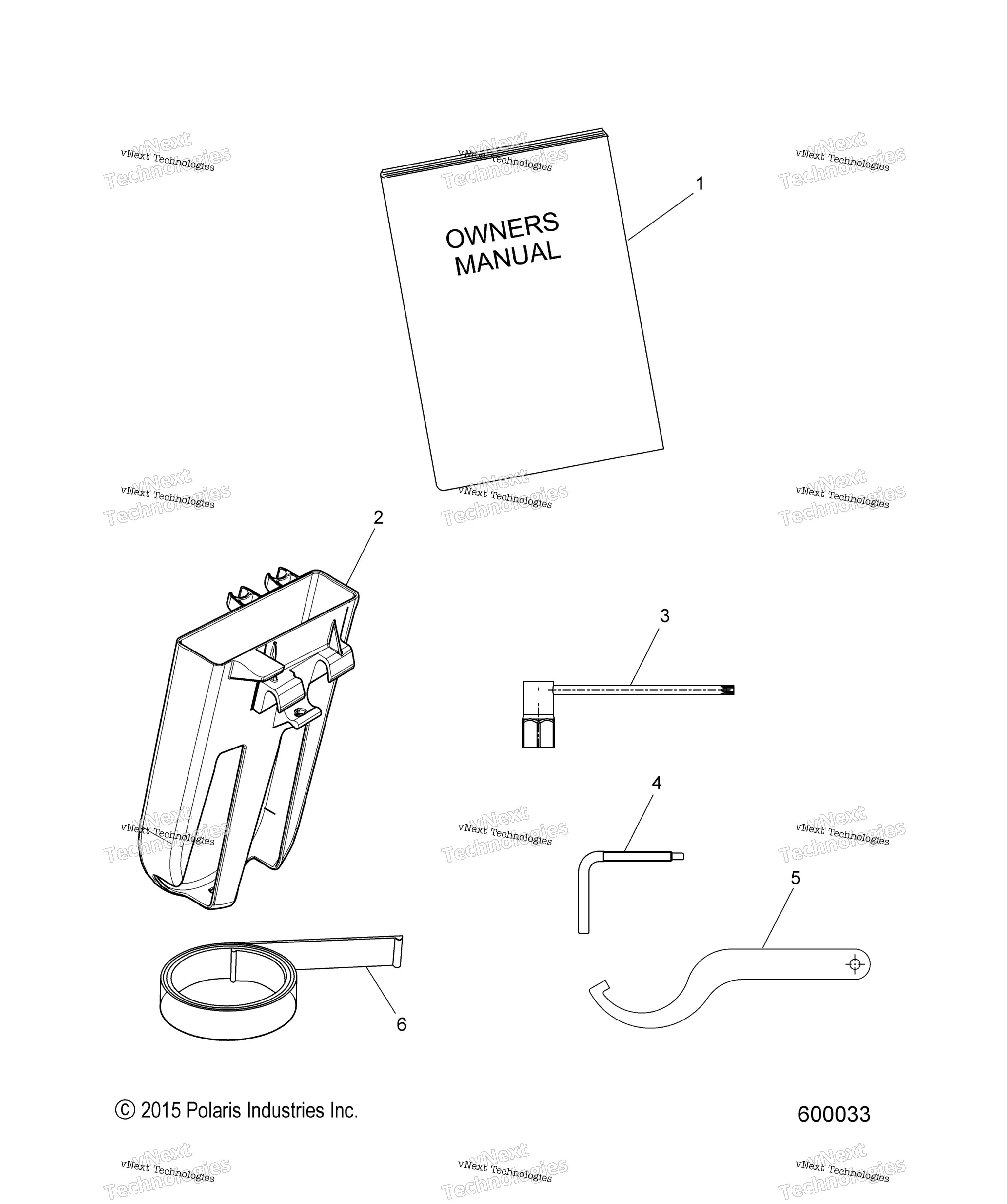 Tools, ремень Holder, Tools, & Owners Manual All опции