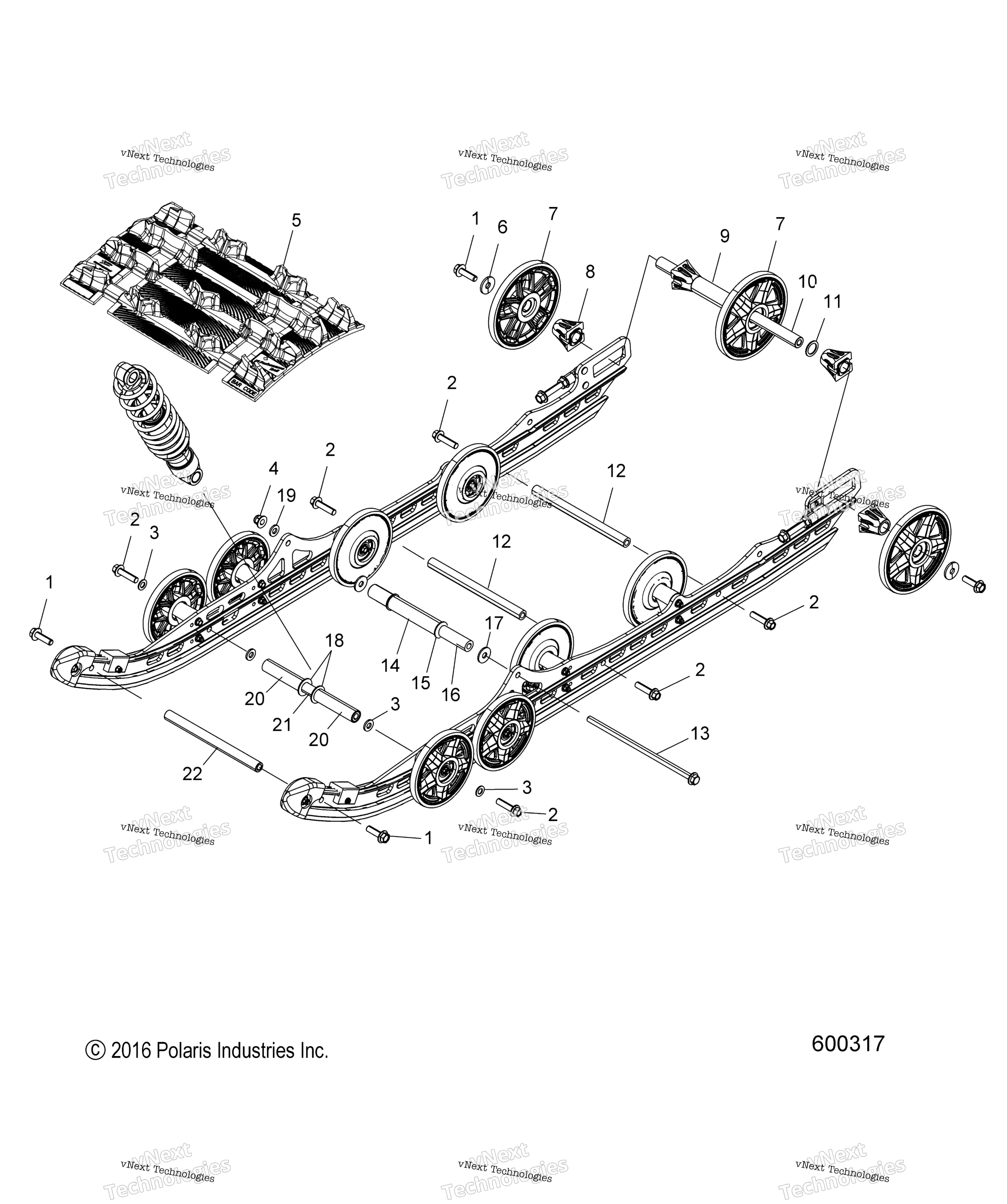 Подвеска, задняя & Track