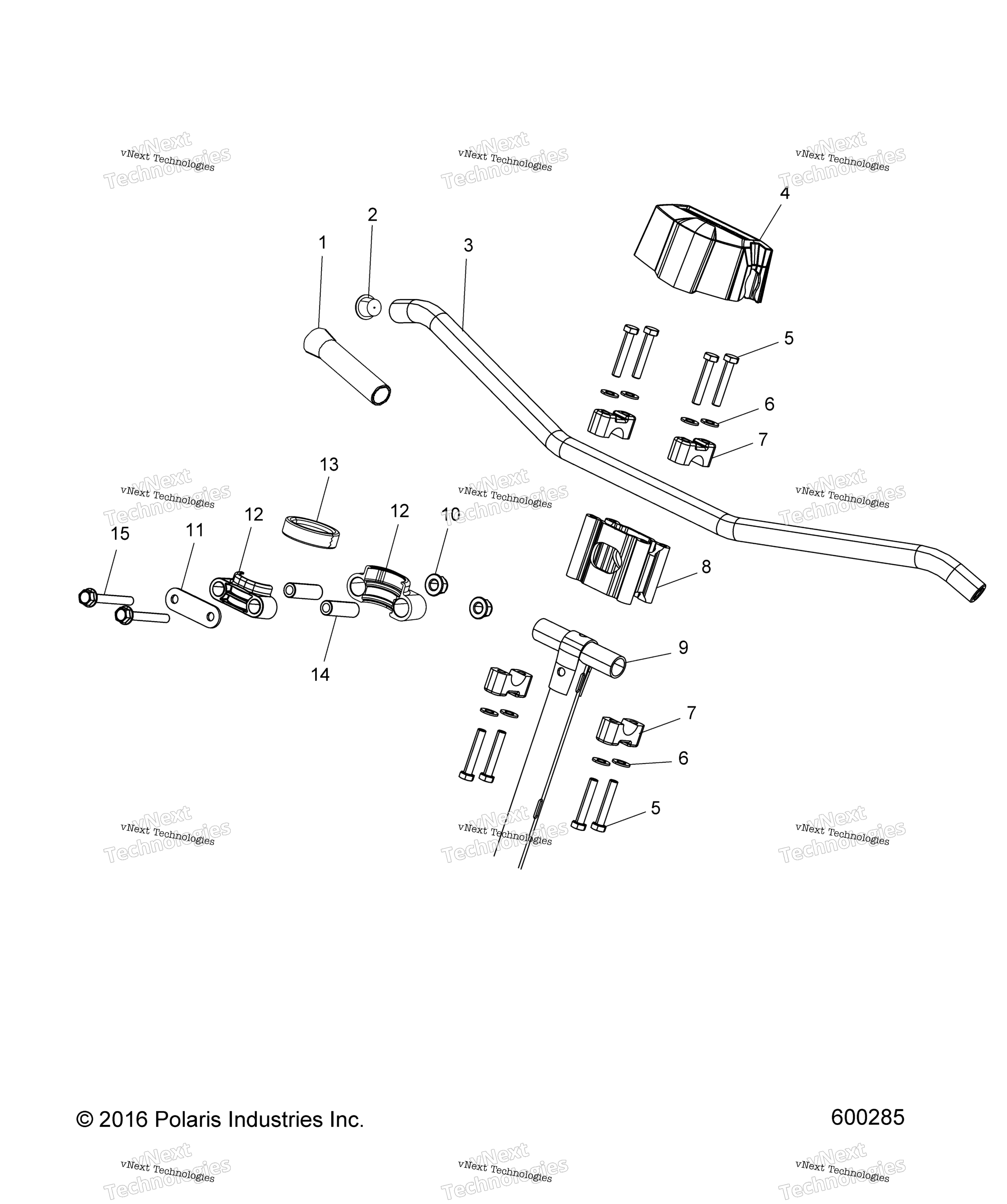Steering, Upper & руль Asm