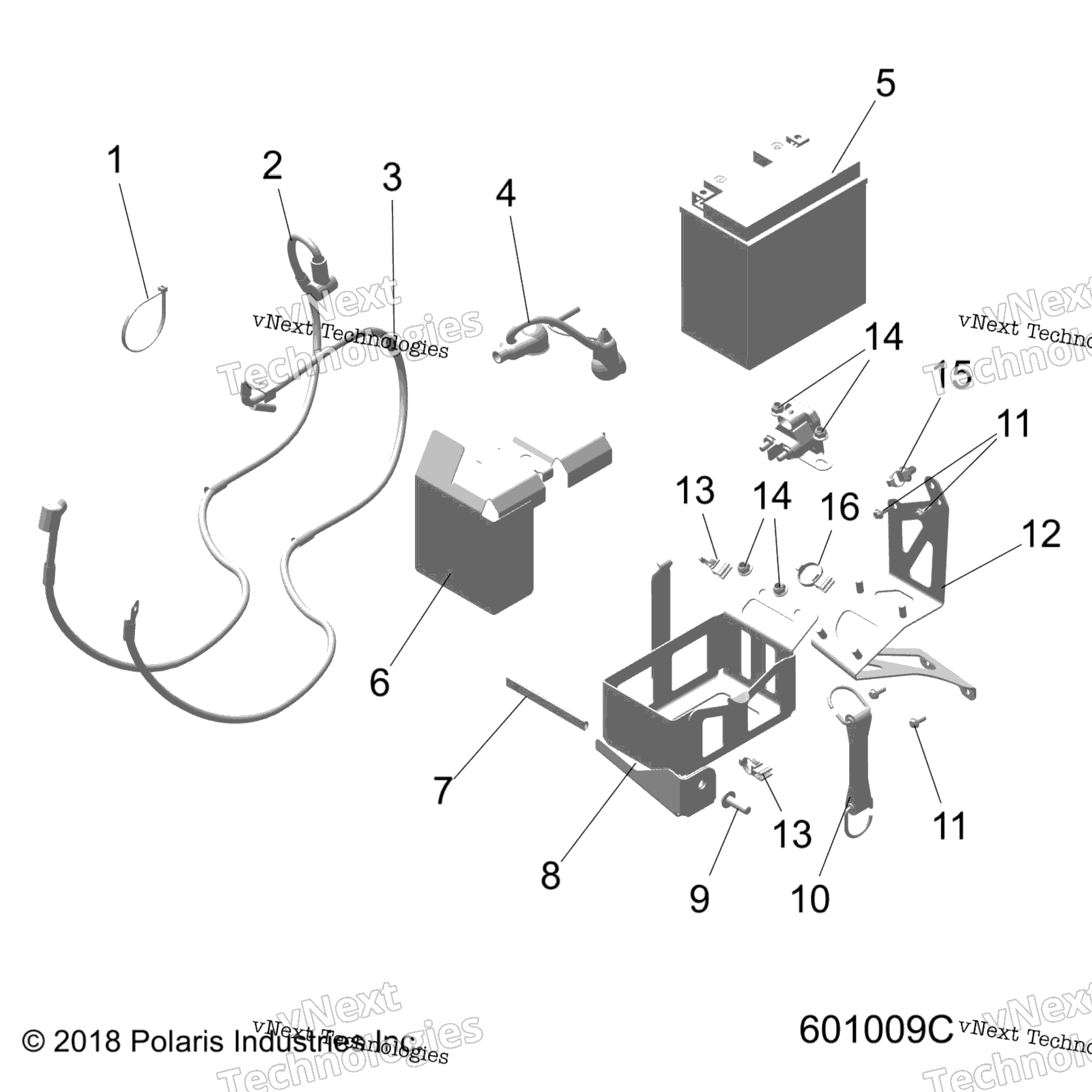 Electrical, аккумулятор / Box & Cables S19efk8rs / Reb / Efm8rs E.S. Option