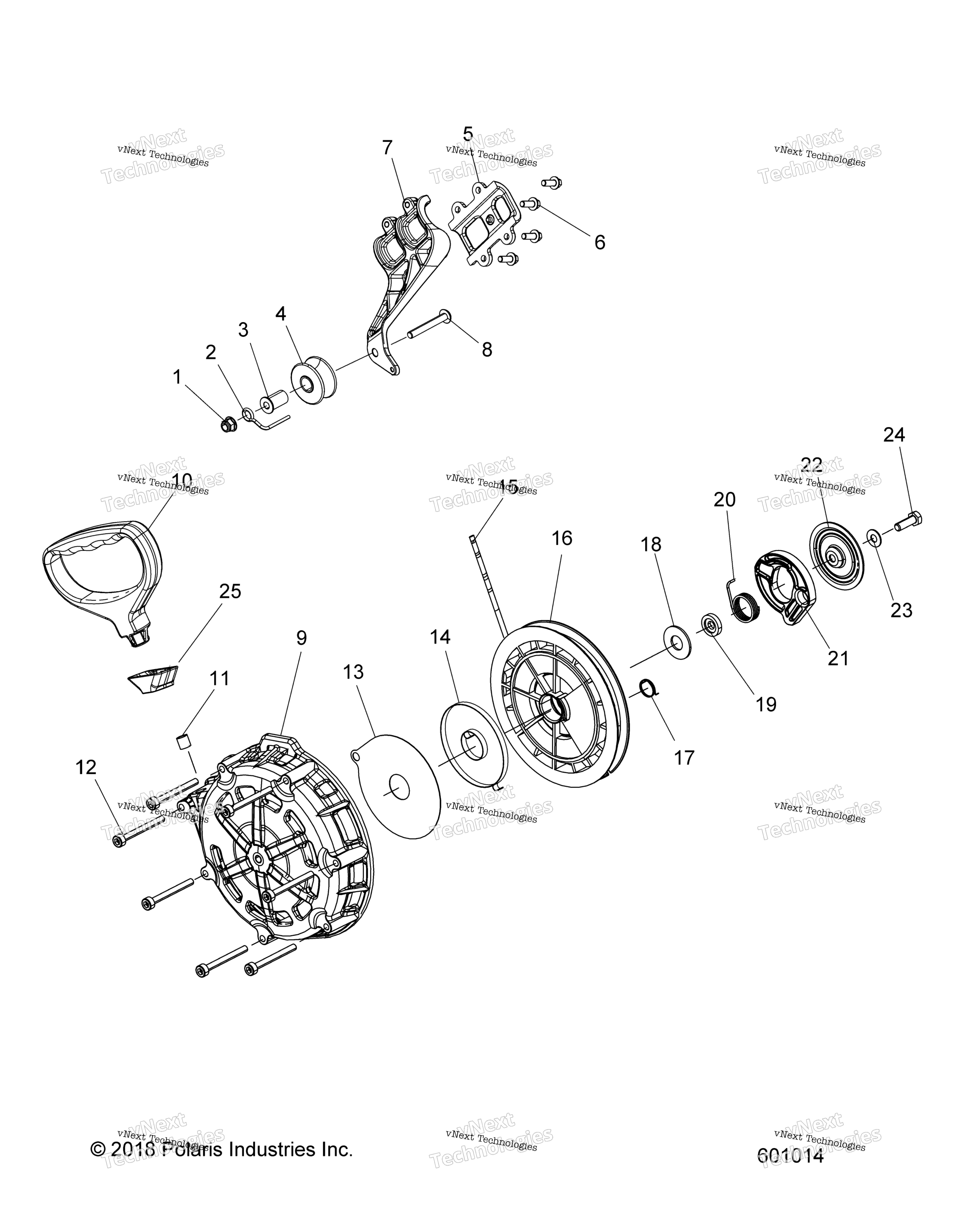 Engine, Recoil стартер All Options