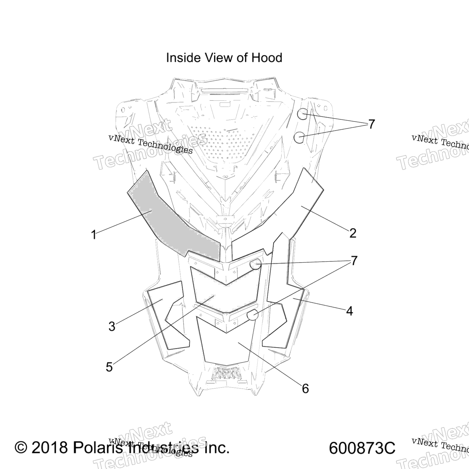 Body, Hood Foam / Fiber