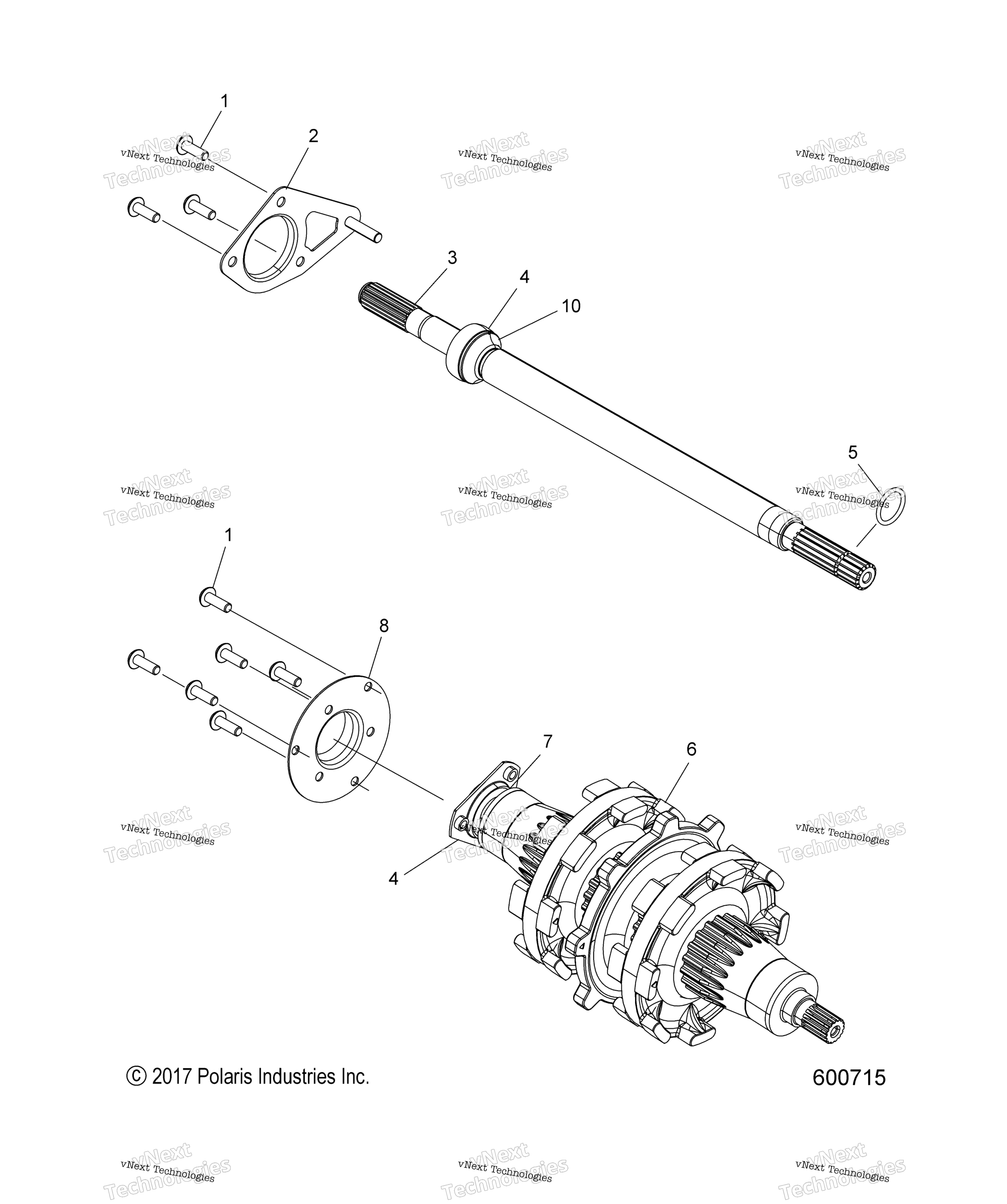 Привод Train, Jackshaft & Driveshaft All Options