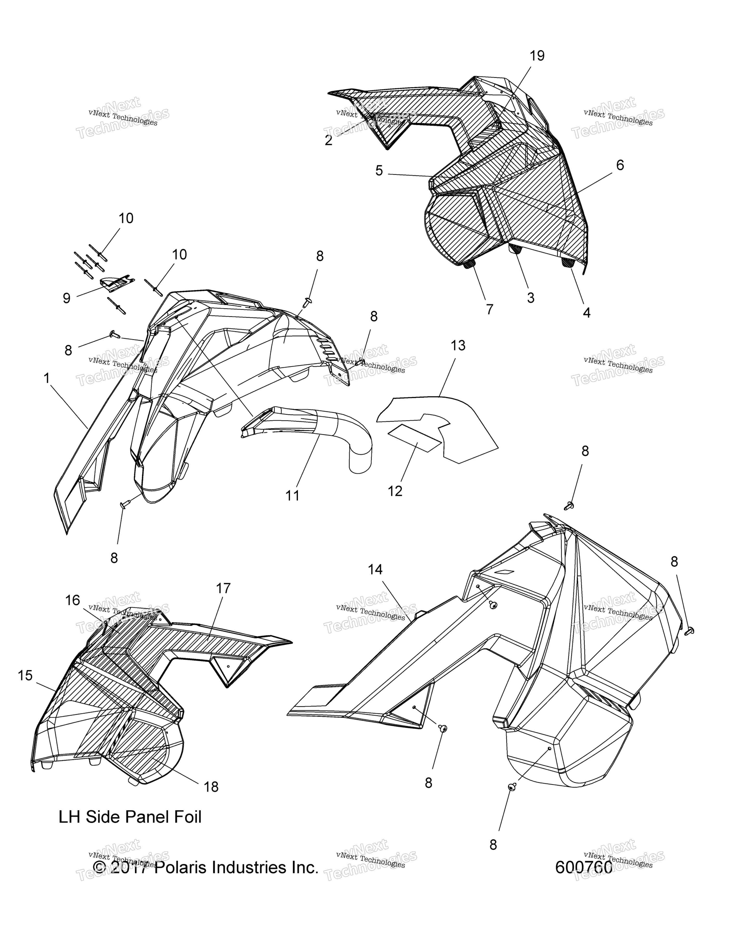 кузов Side Panels