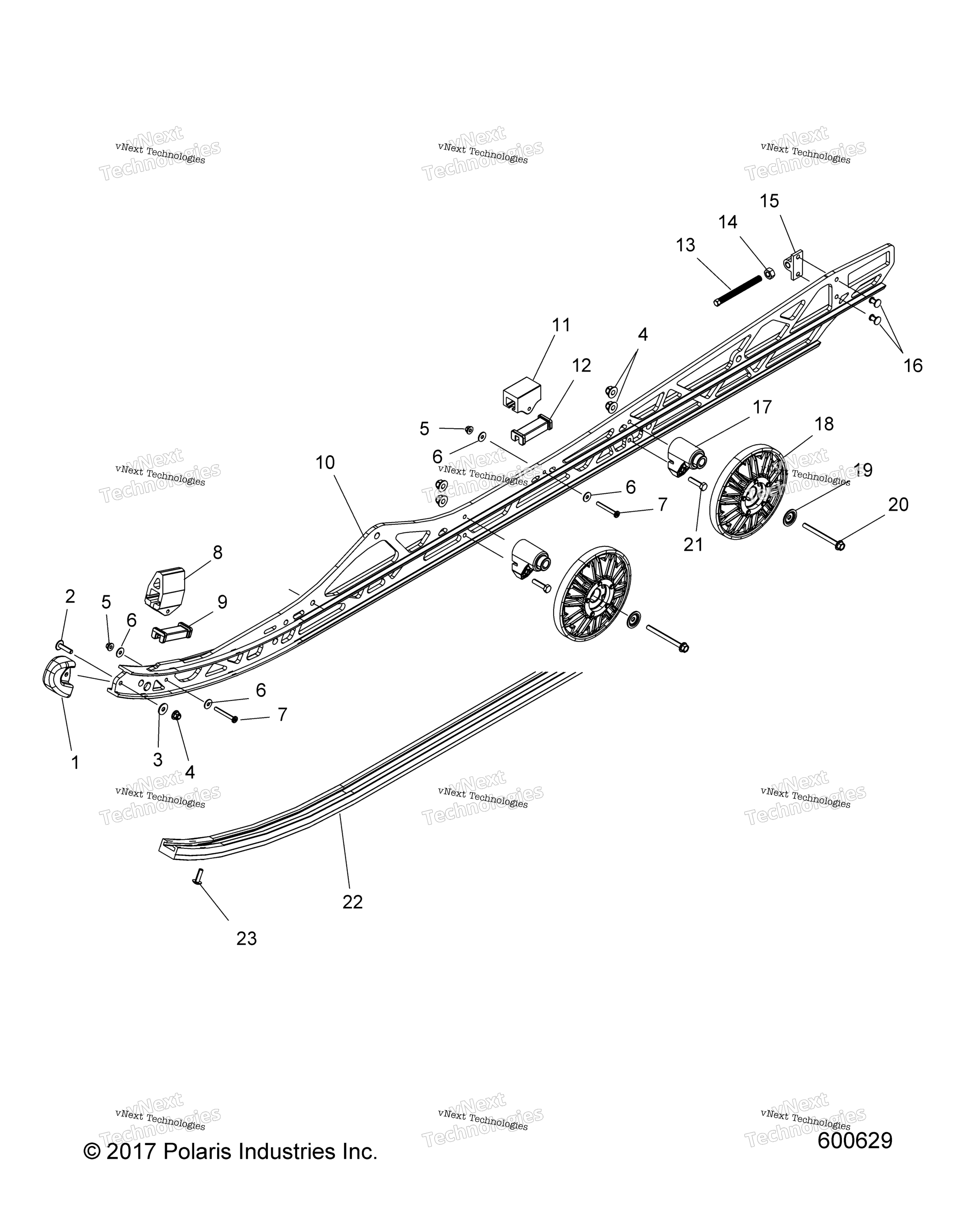 Suspension, Rail крепление All Options
