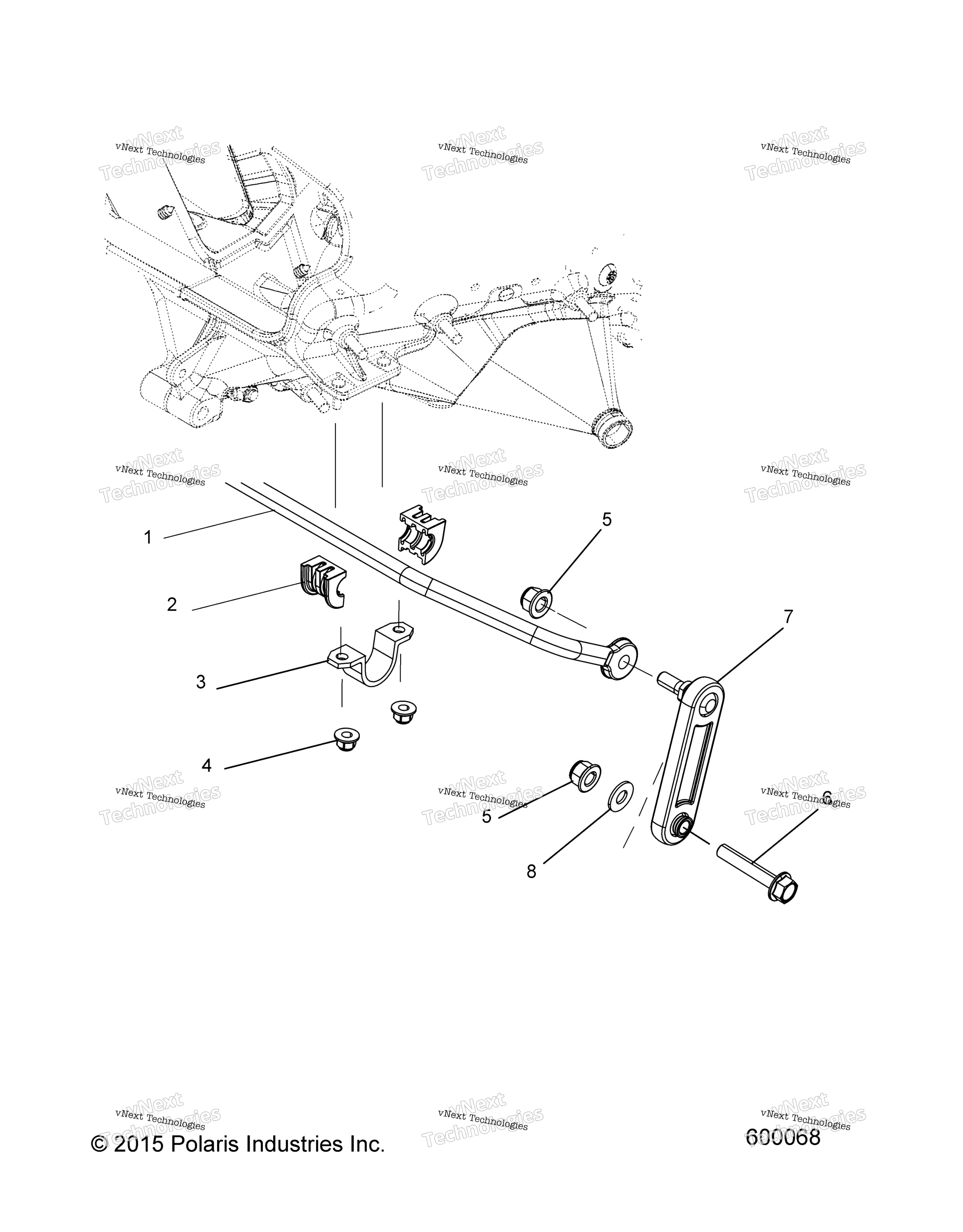 Suspension, стабилизатор Bar All Options