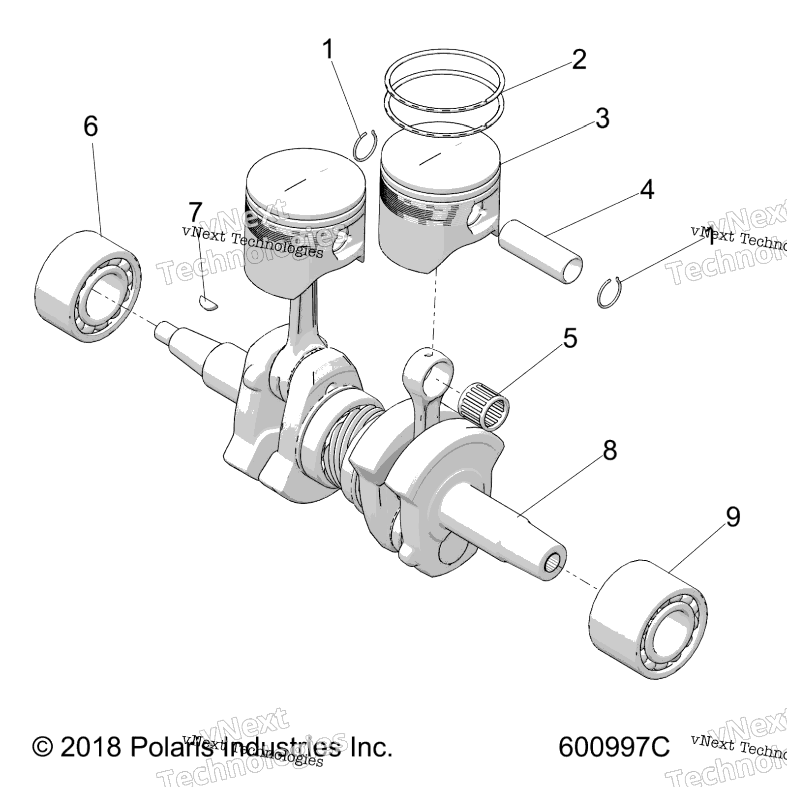 Engine, поршень & коленвал S19fjb8 / Fje8 / Ffjp8 All Options
