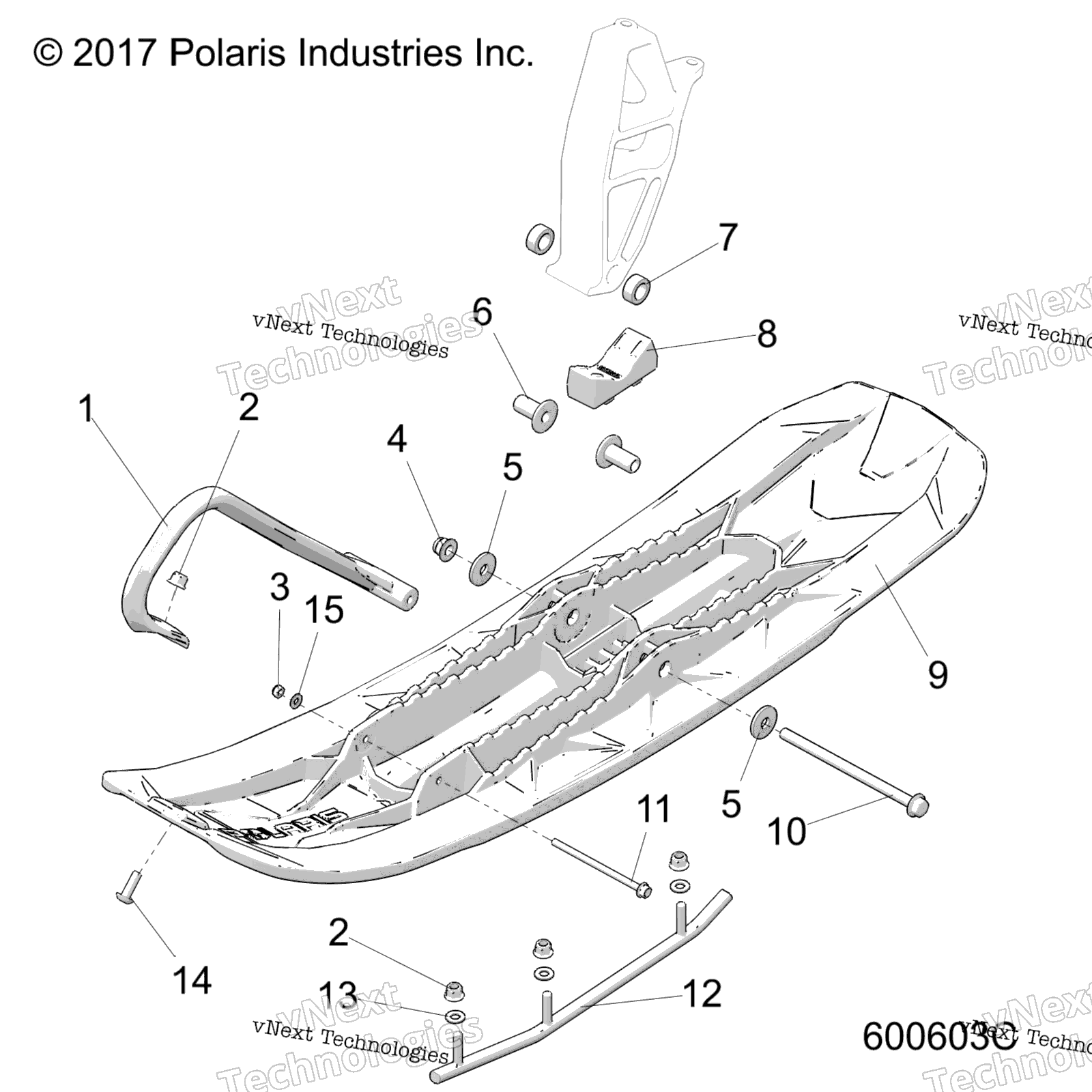 Steering, Ski Asm.,Profloat S19fjb8p / Fje8p
