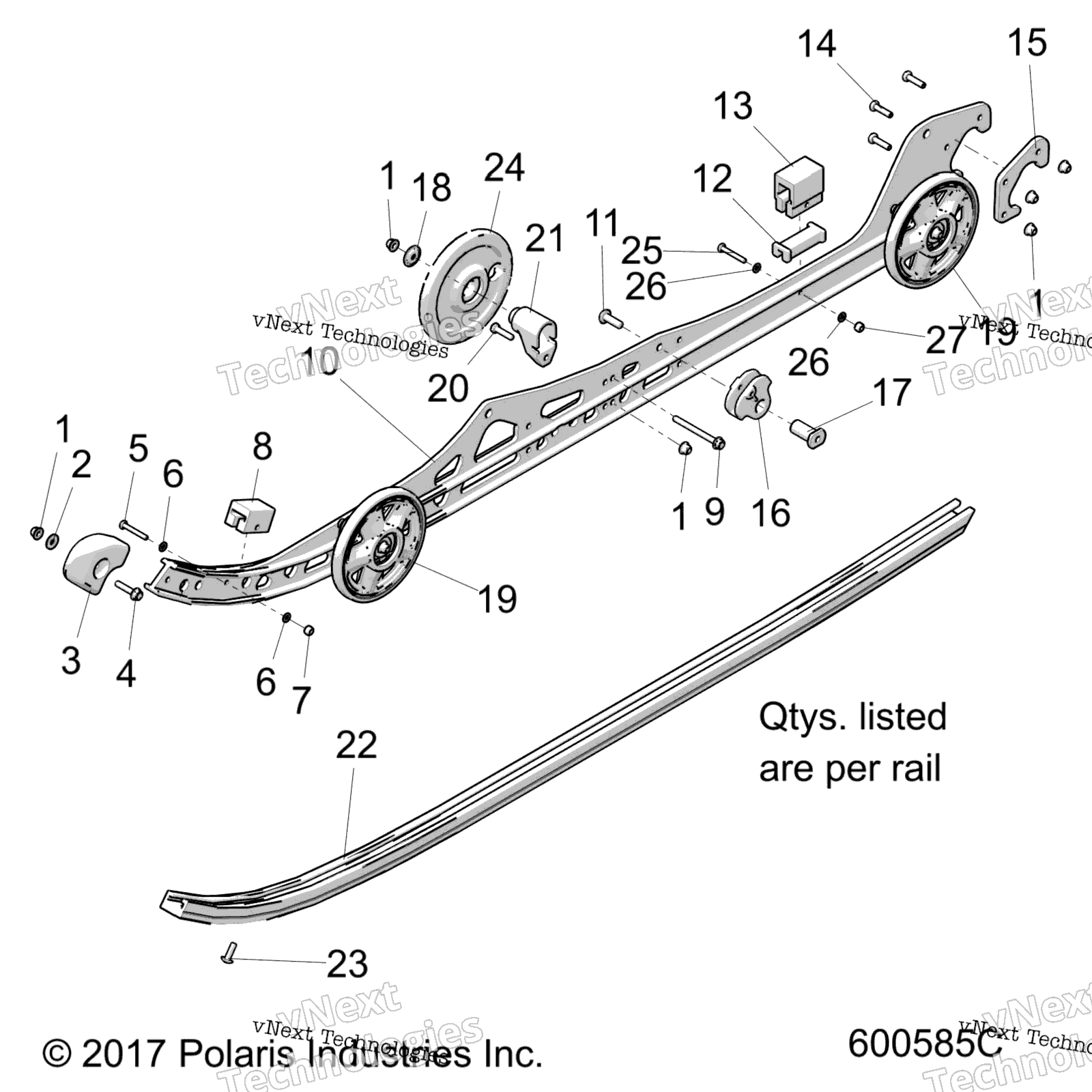 Suspension, Rail крепление S19fjb / Fje / Fjp All Options