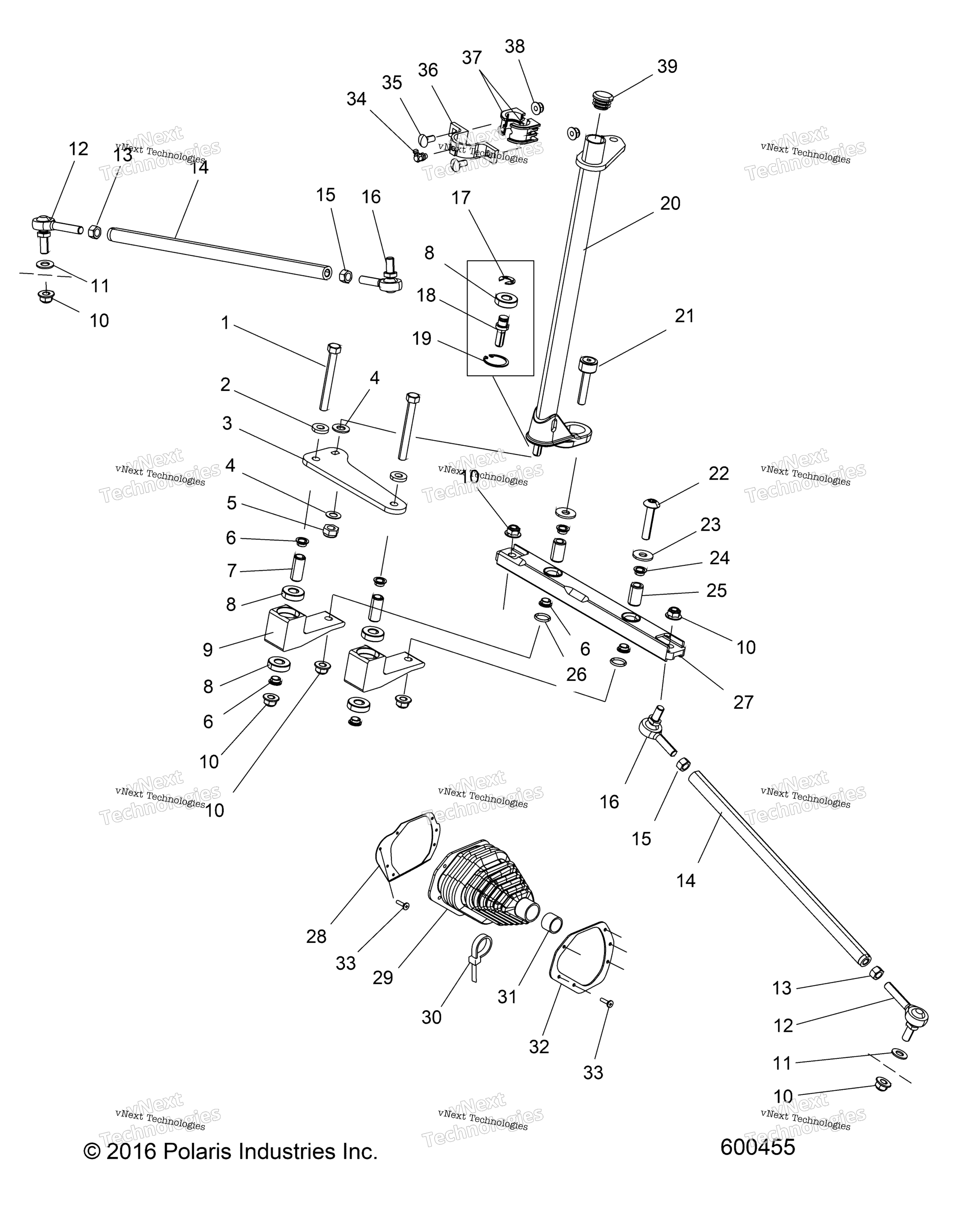 Steering, Lower & тяга Rods