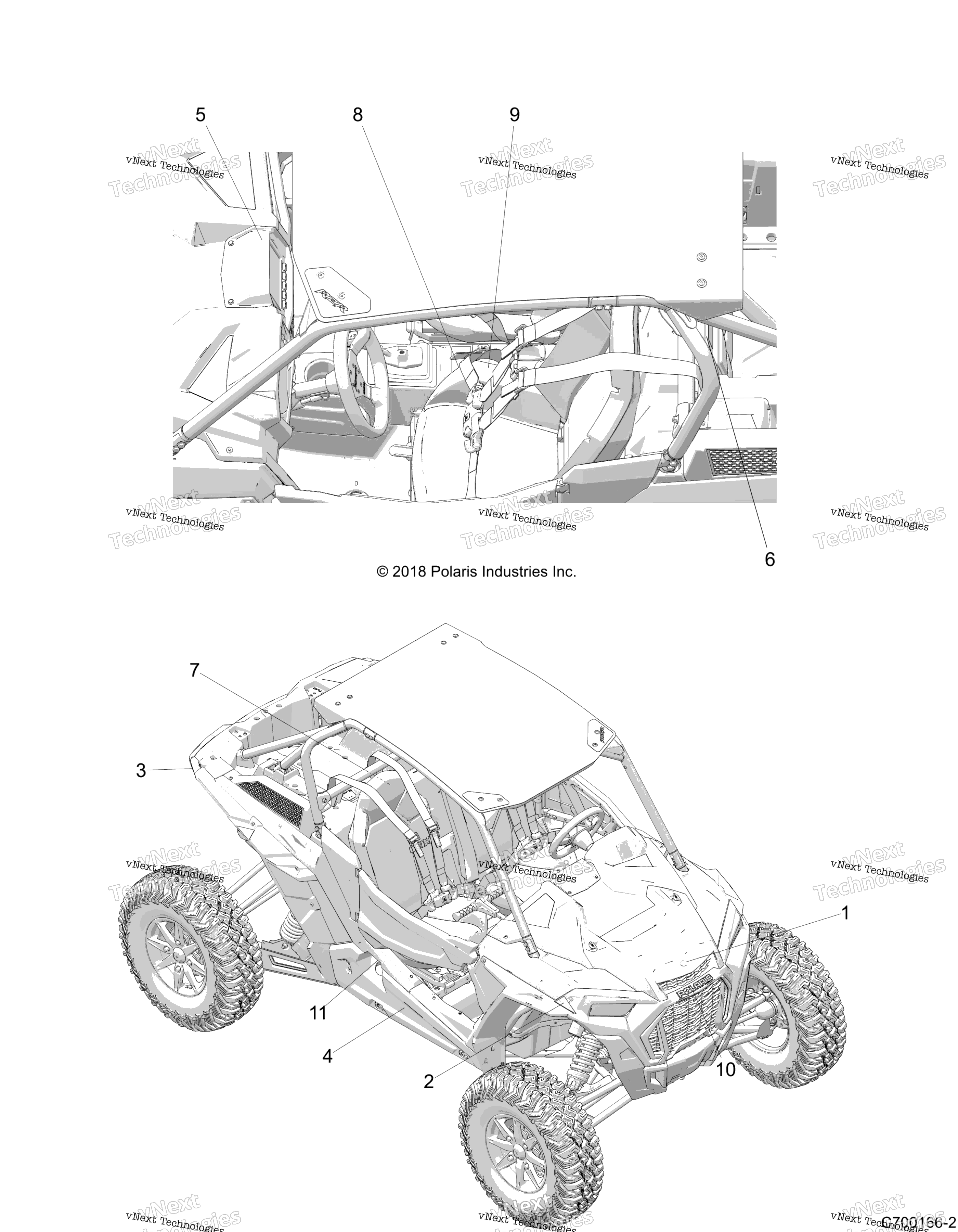 Body, Decals, Standard Z18vel92bk / Br