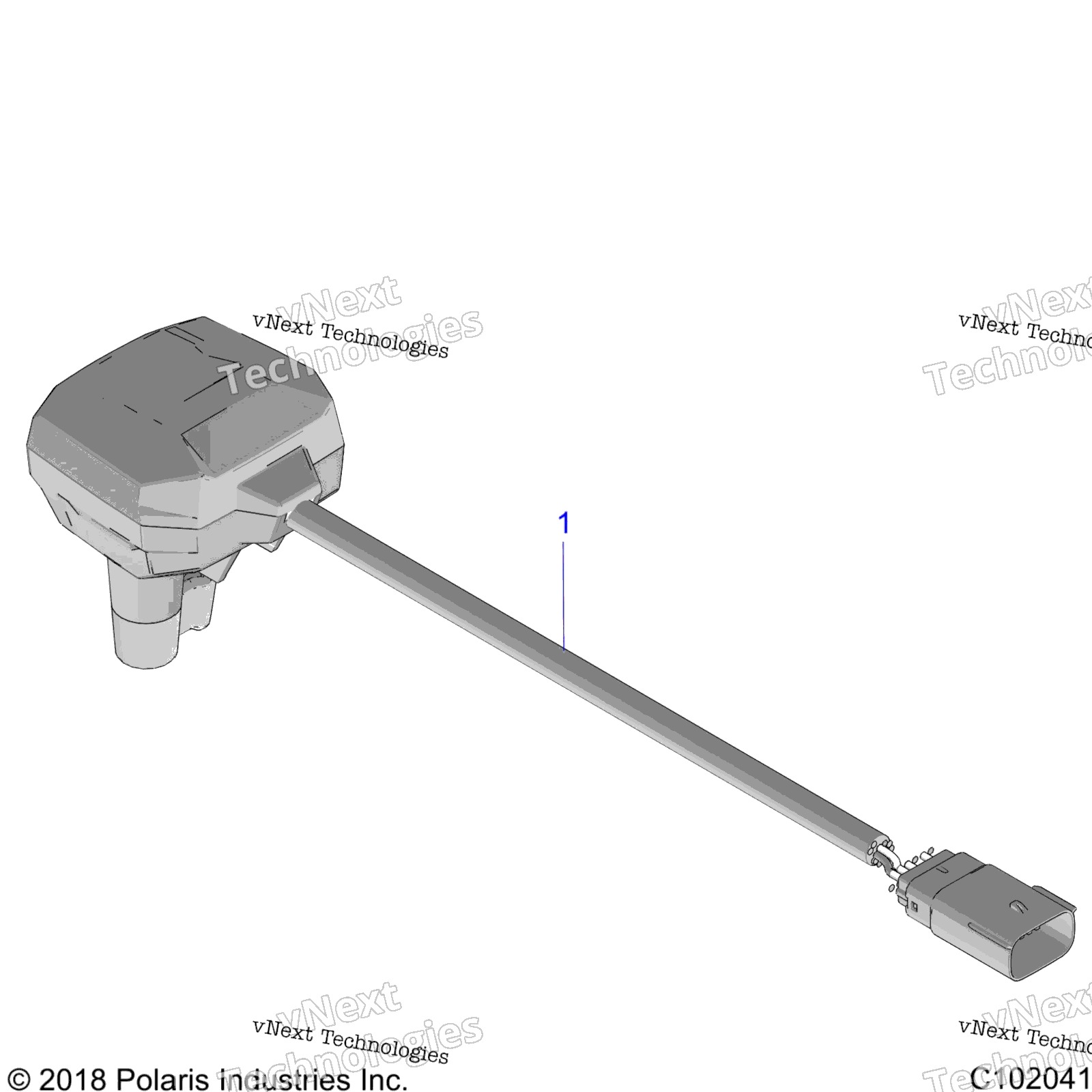 рулевой Controls, Throttle узел & Cable