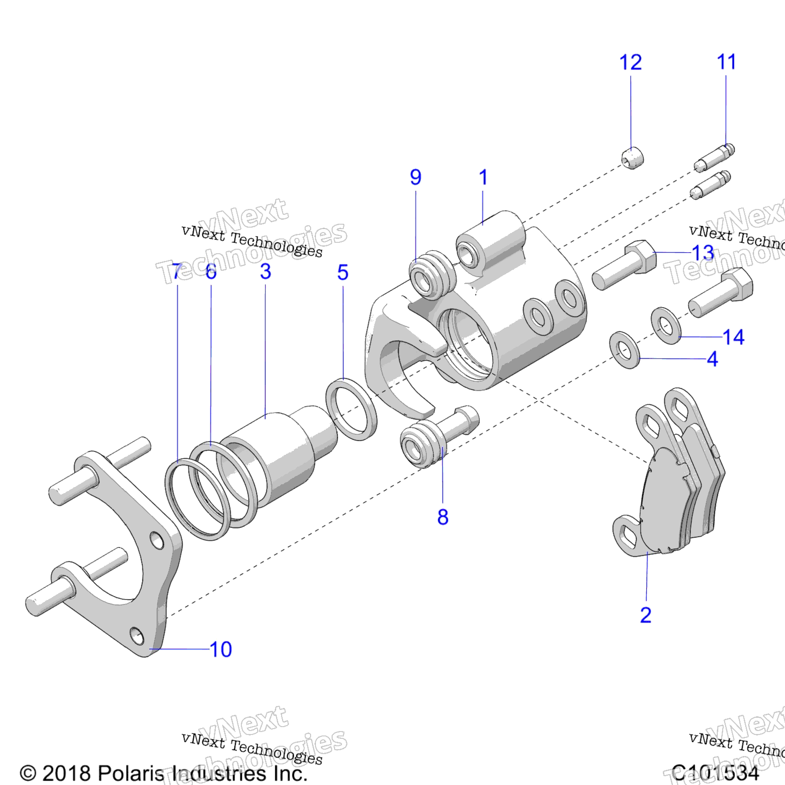 Brakes, задний Calipers A19sep57c1
