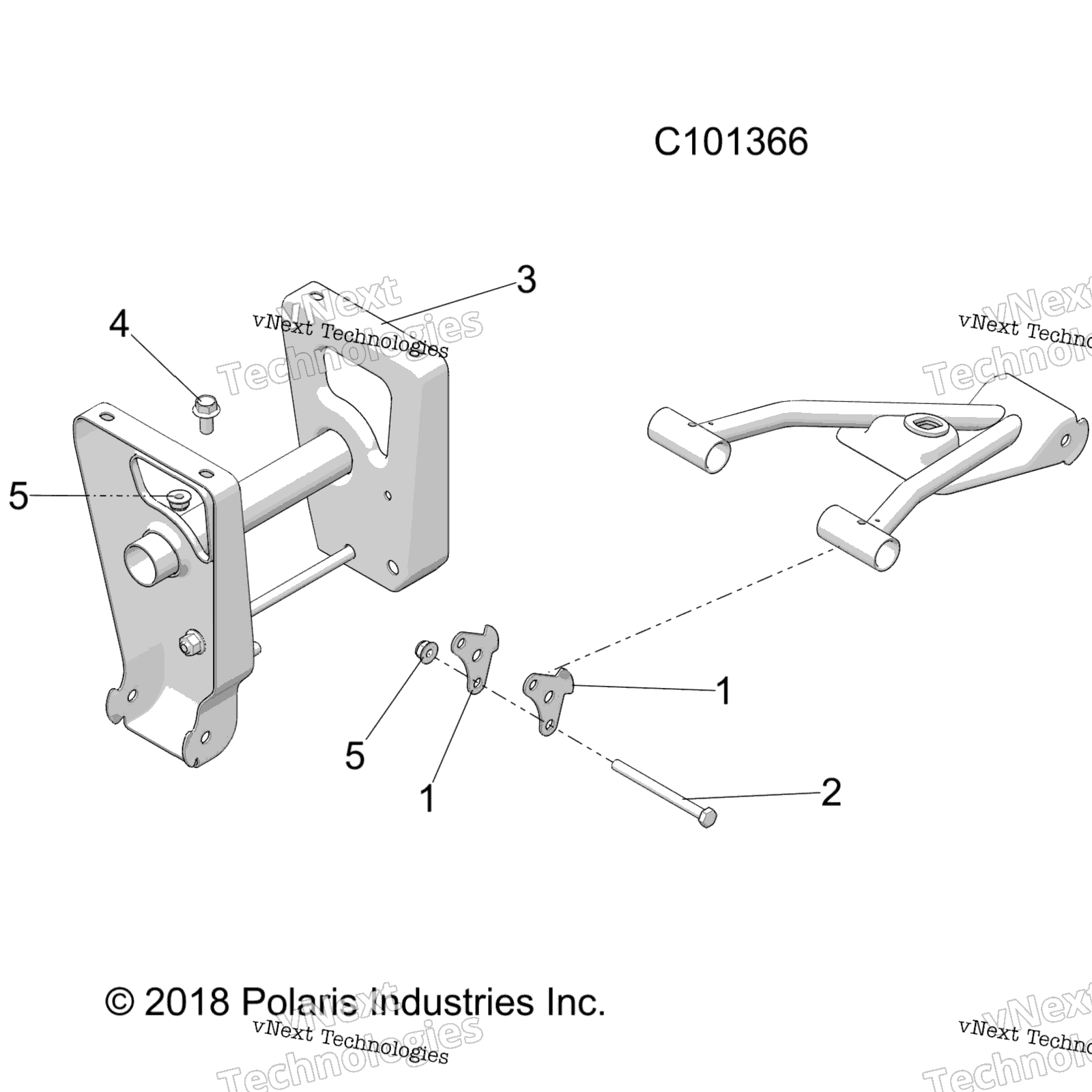 Suspension, Support, средний