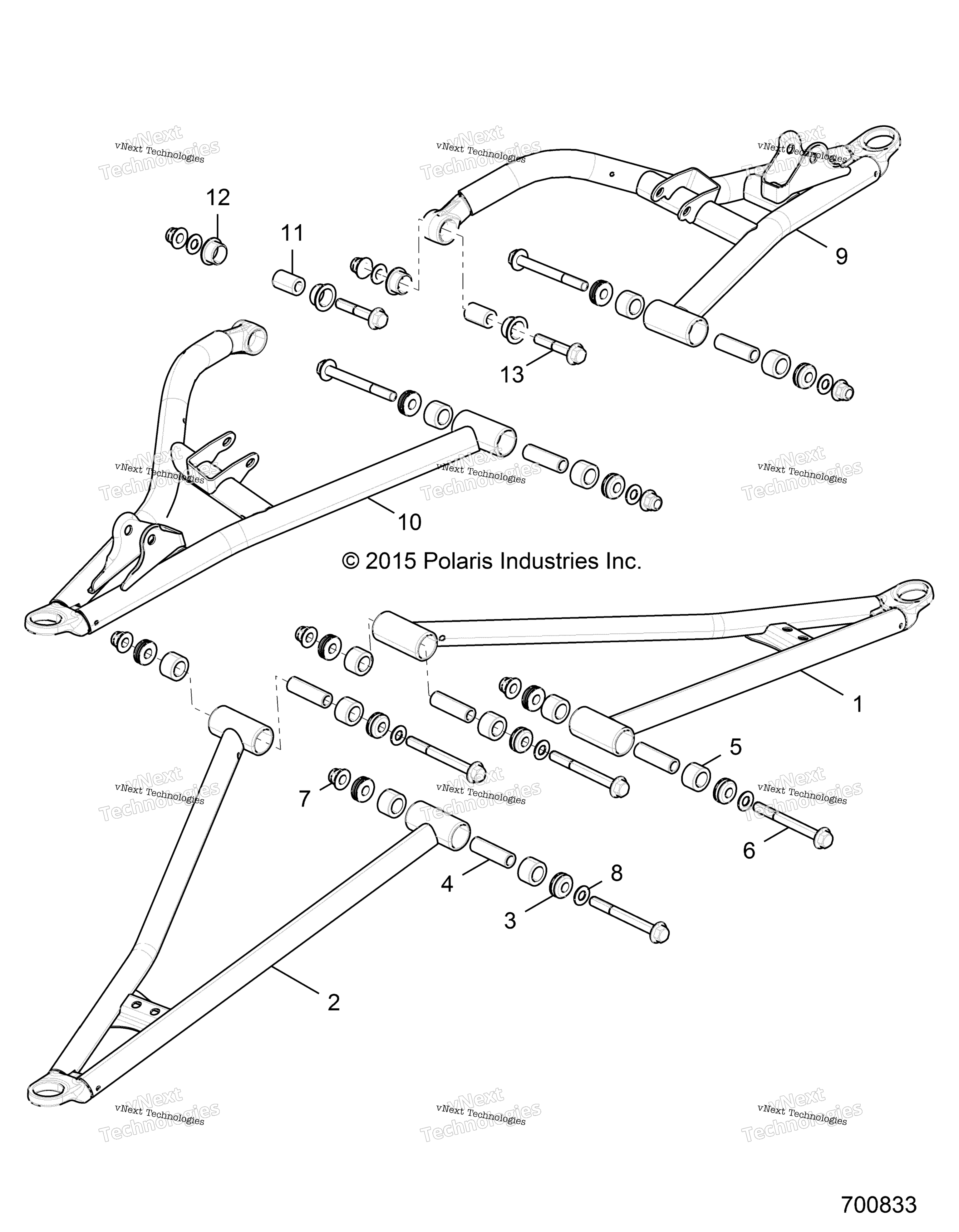 Подвеска, передняя Control Arms R16rge99a7/Ae/Av