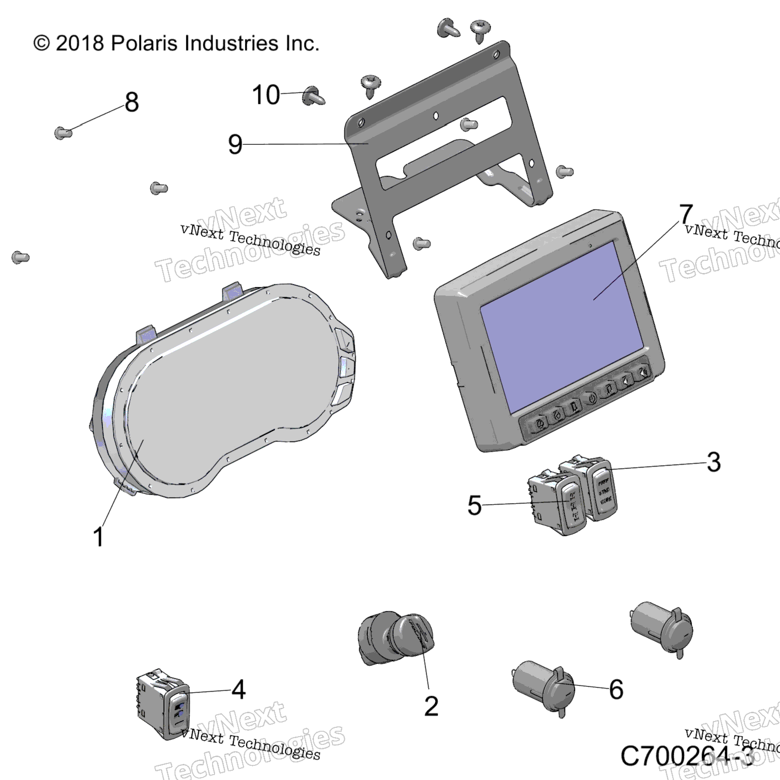 Electrical, панель Instuments