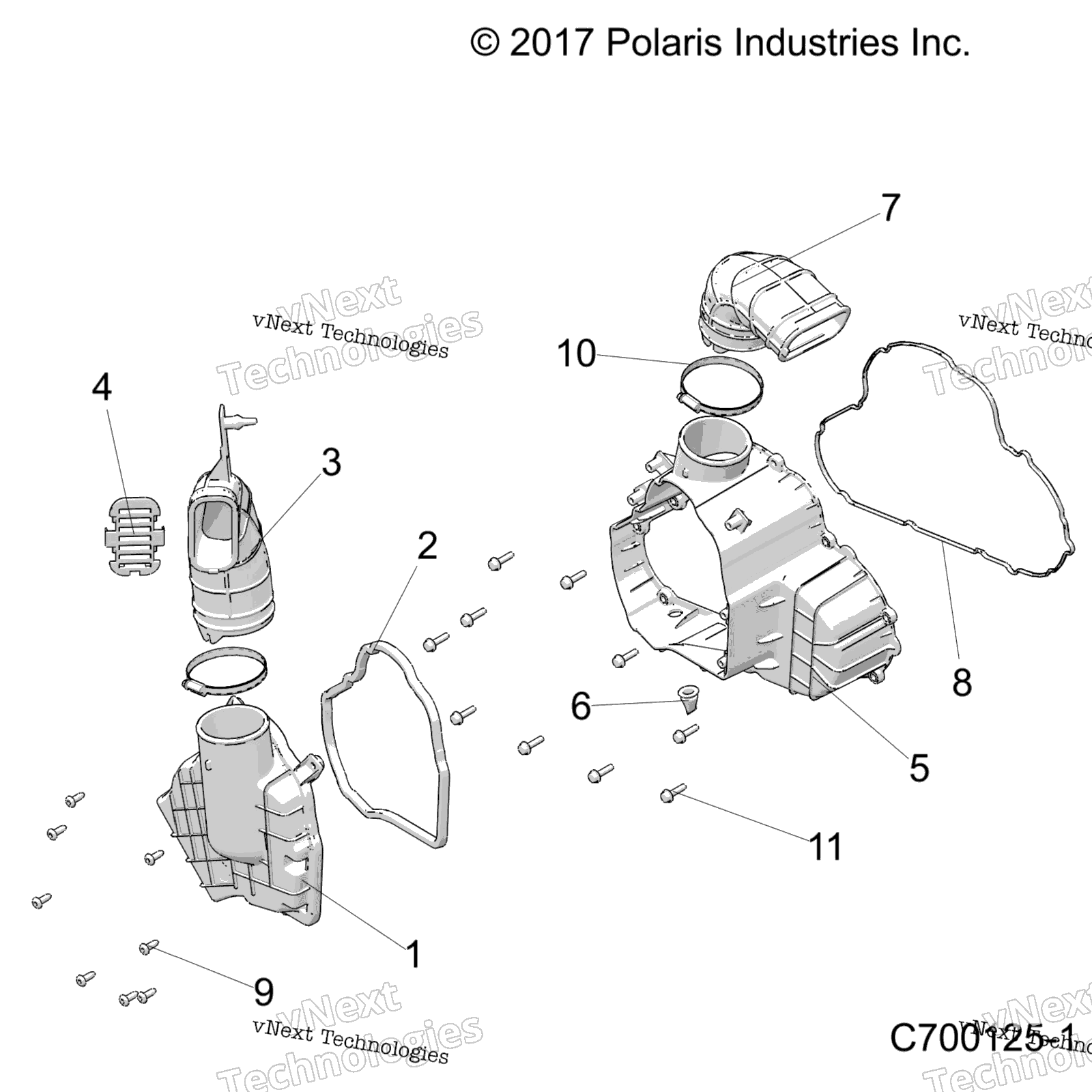 Engine, генератор крышка Hvac