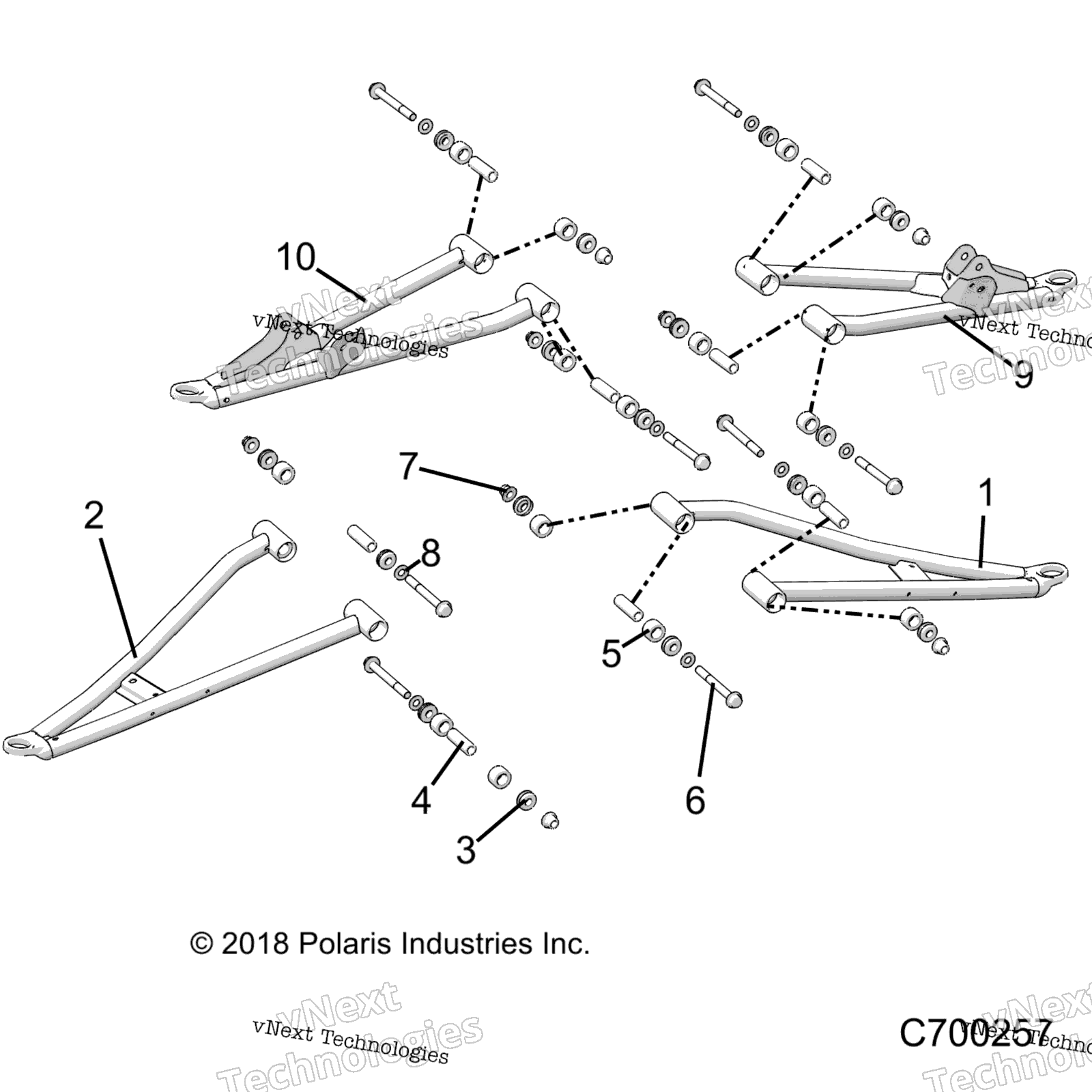 Подвеска, передняя Control Arms