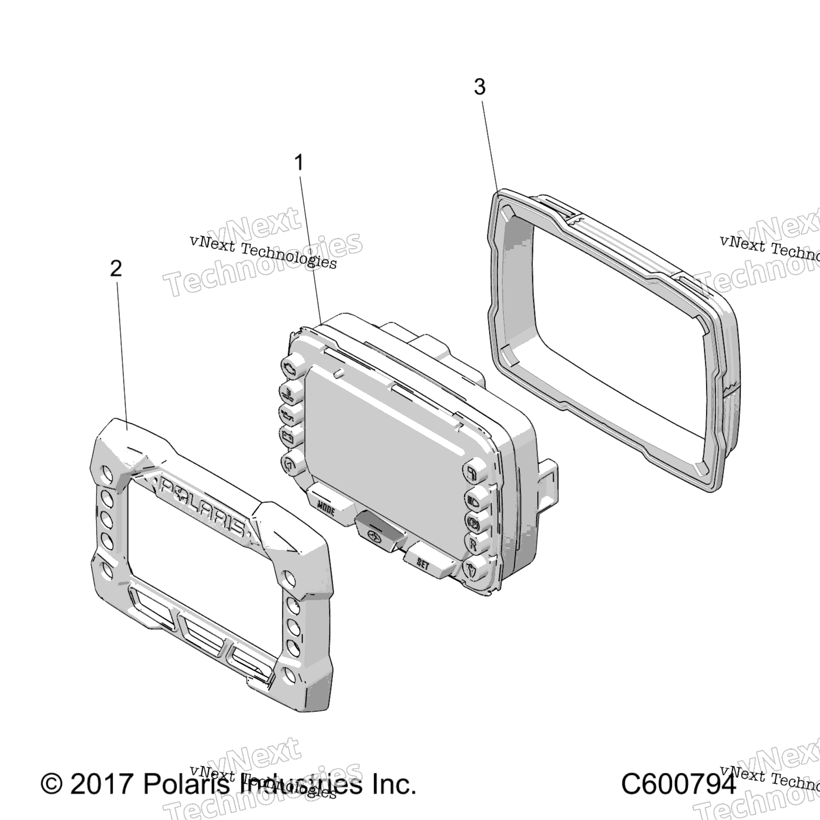 электрооборудование Multi Function Gauge