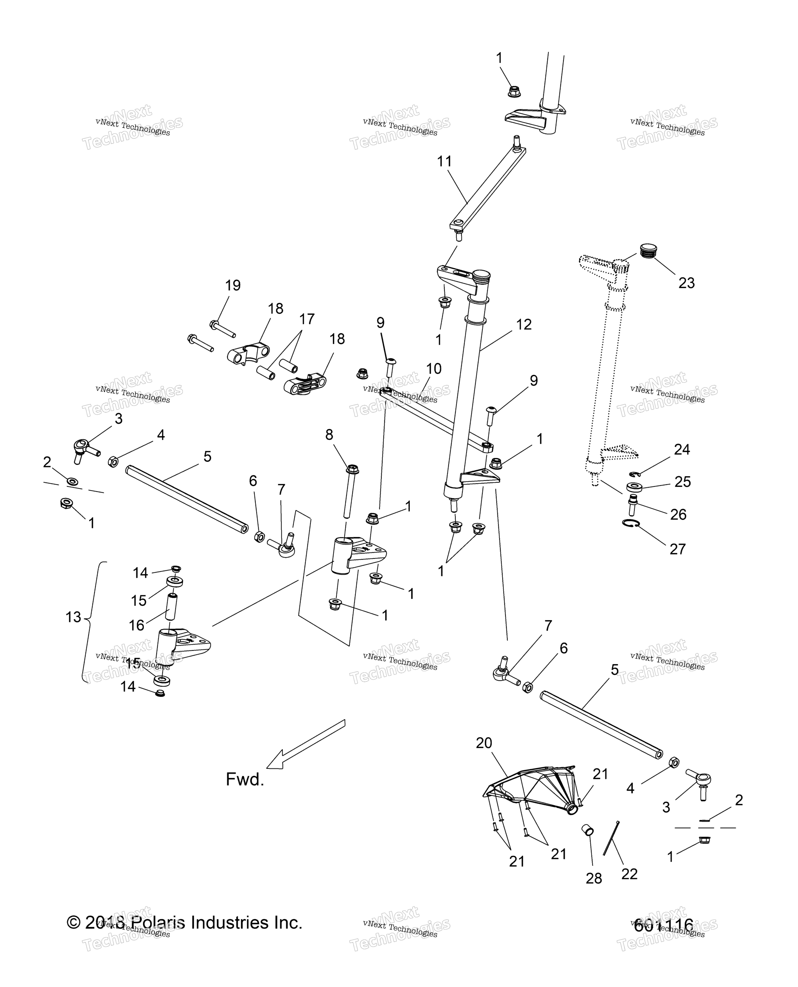 Steering, нижний