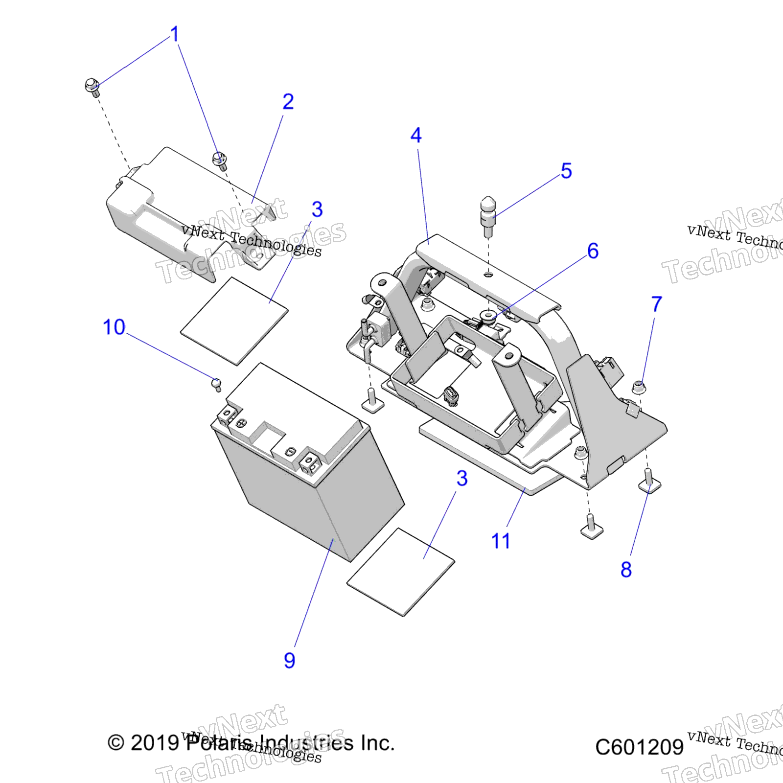 Electrical, аккумулятор / Box E.S. Option