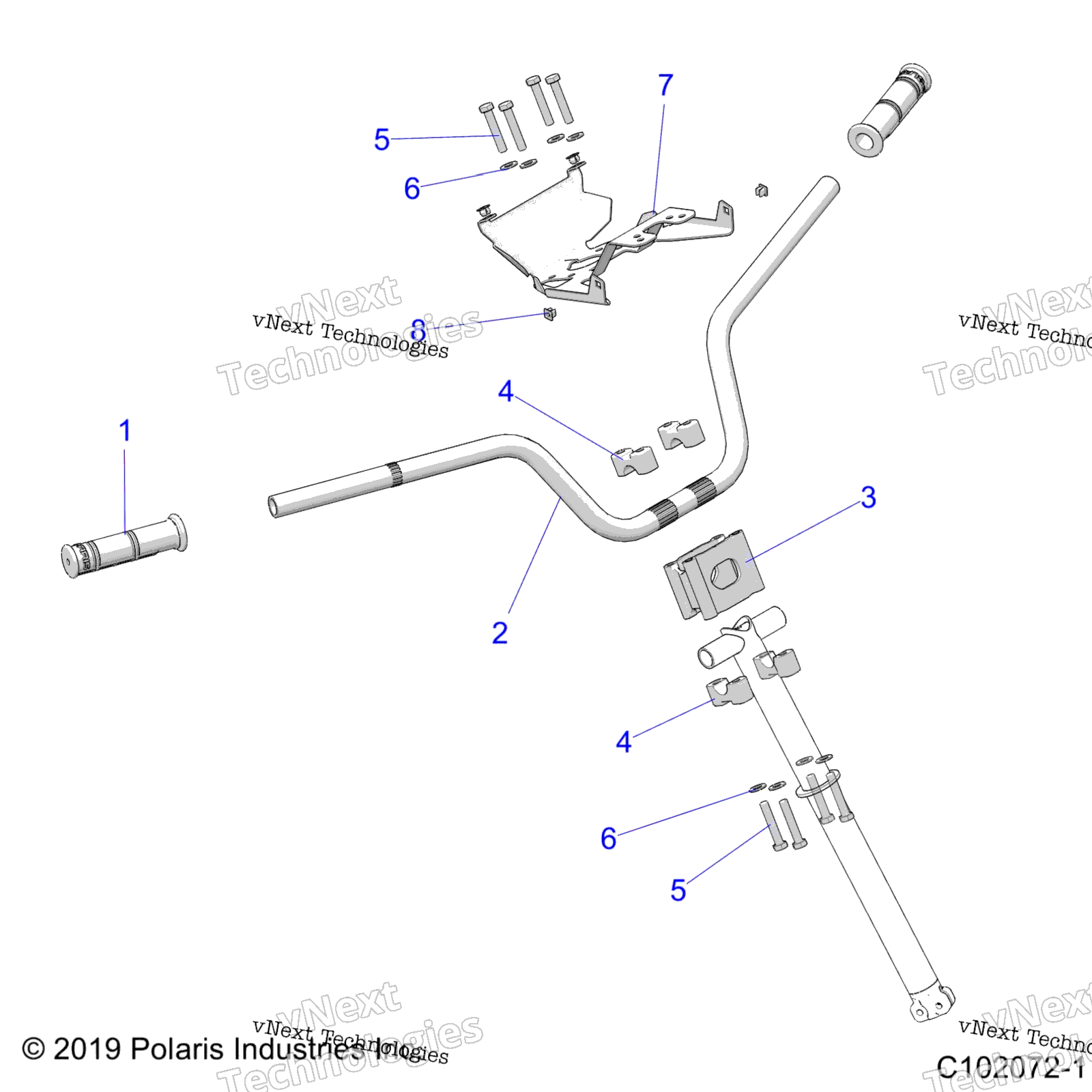 Steering, руль & Clamps