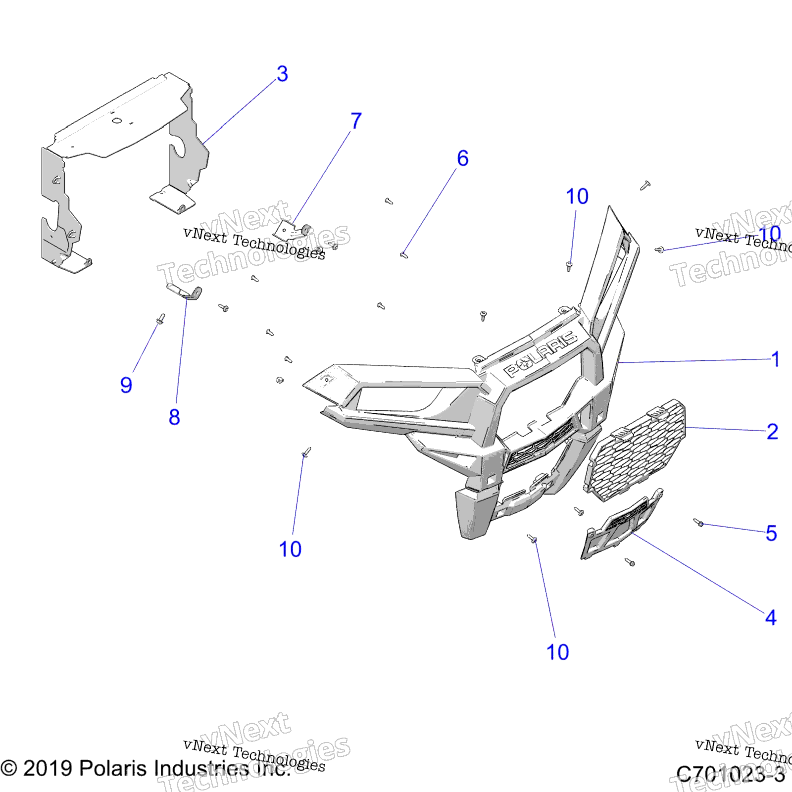 Body, передний Bumper