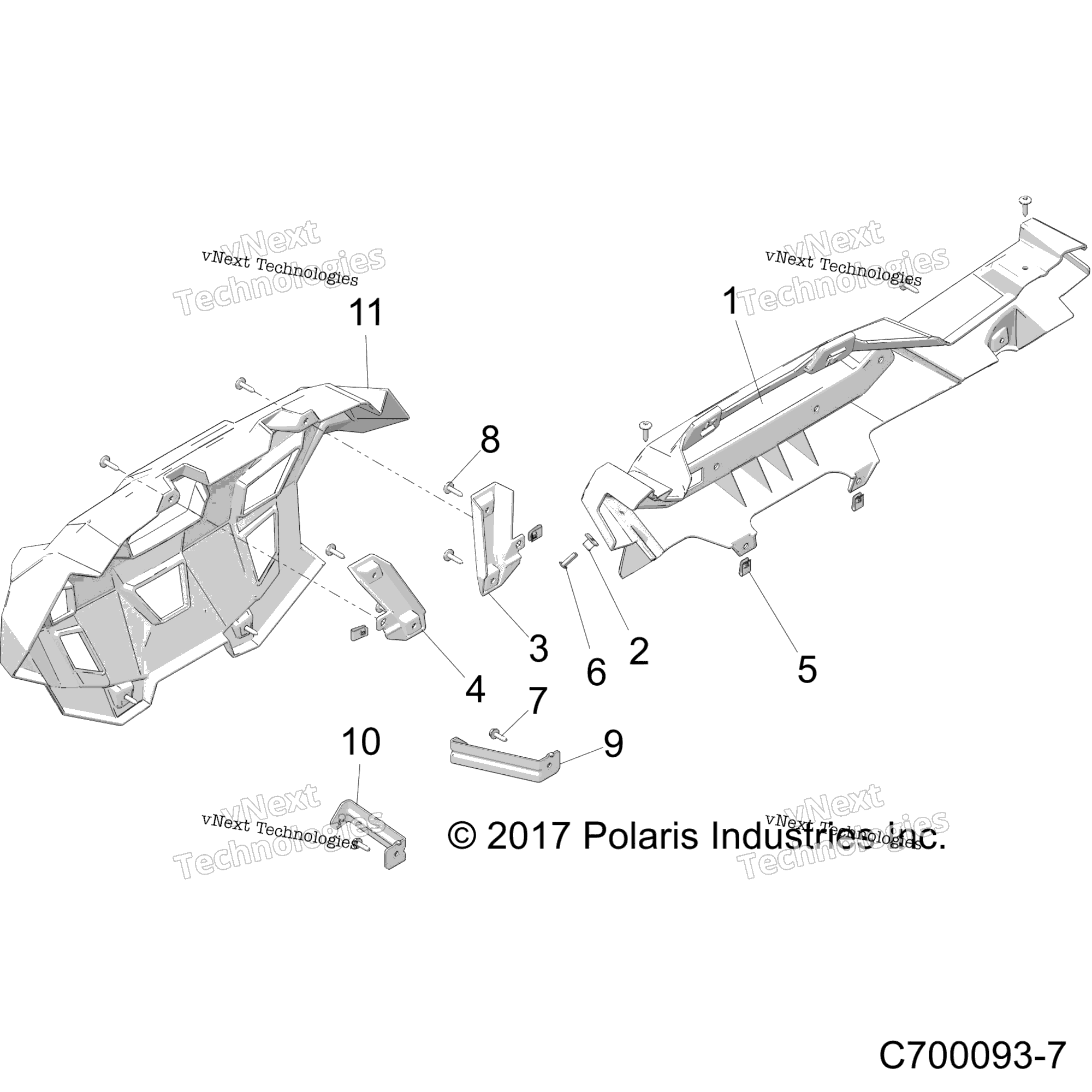 Body, задний Fascia