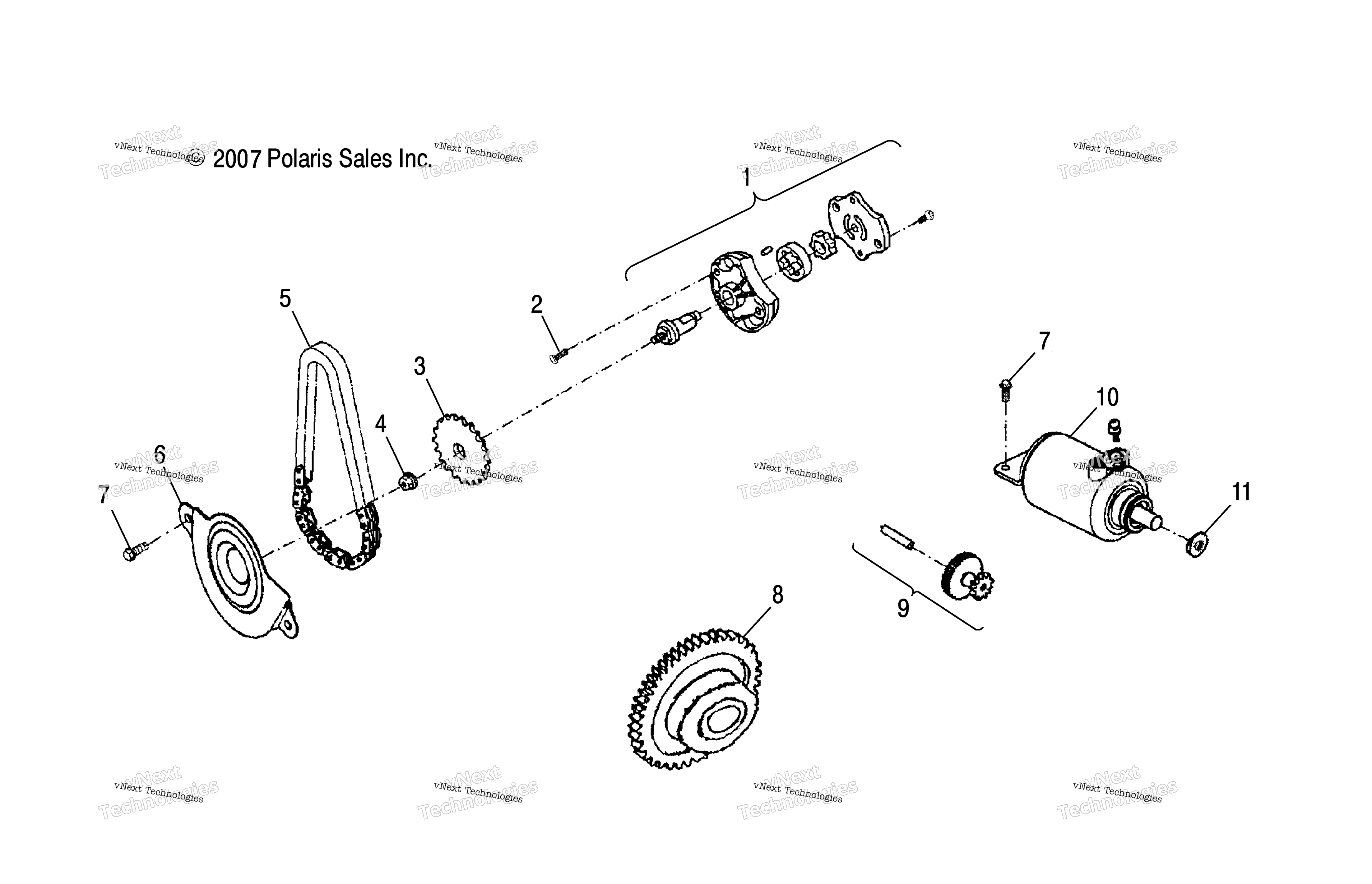 Engine, Generator & Starting Motor A18yap20a8 / N8