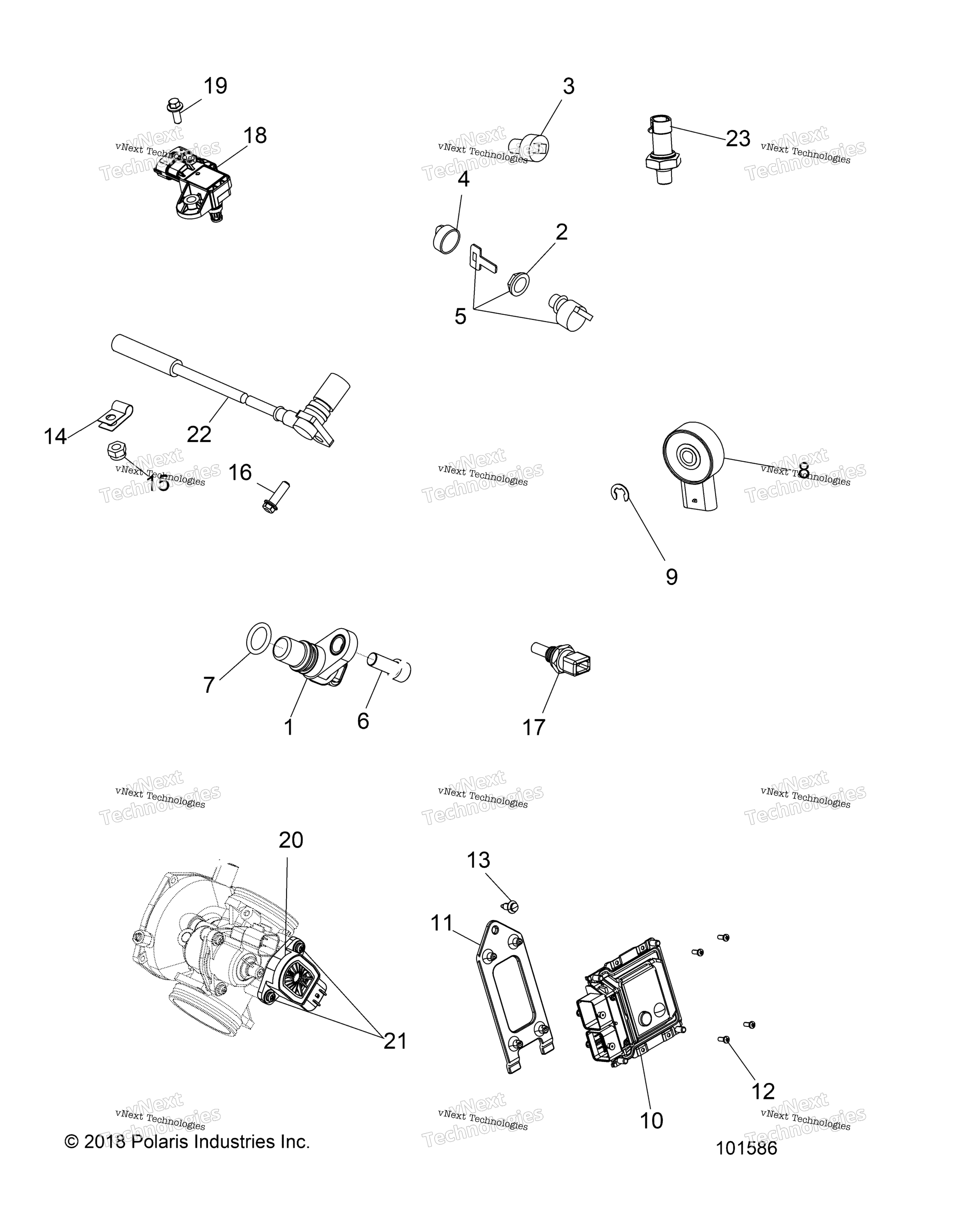 электрооборудование Switches, Sensors & Ecm