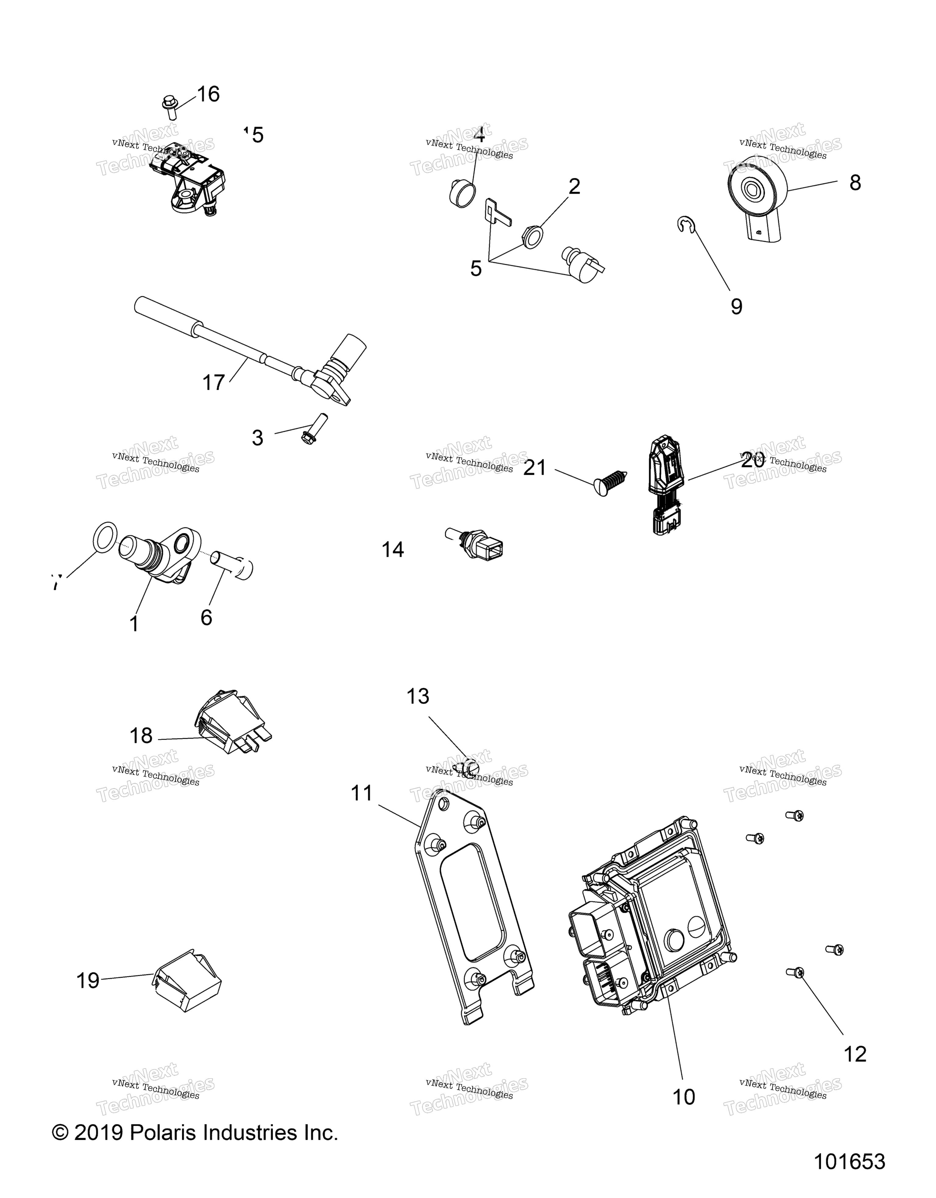электрооборудование Switches, Sensors & Ecm
