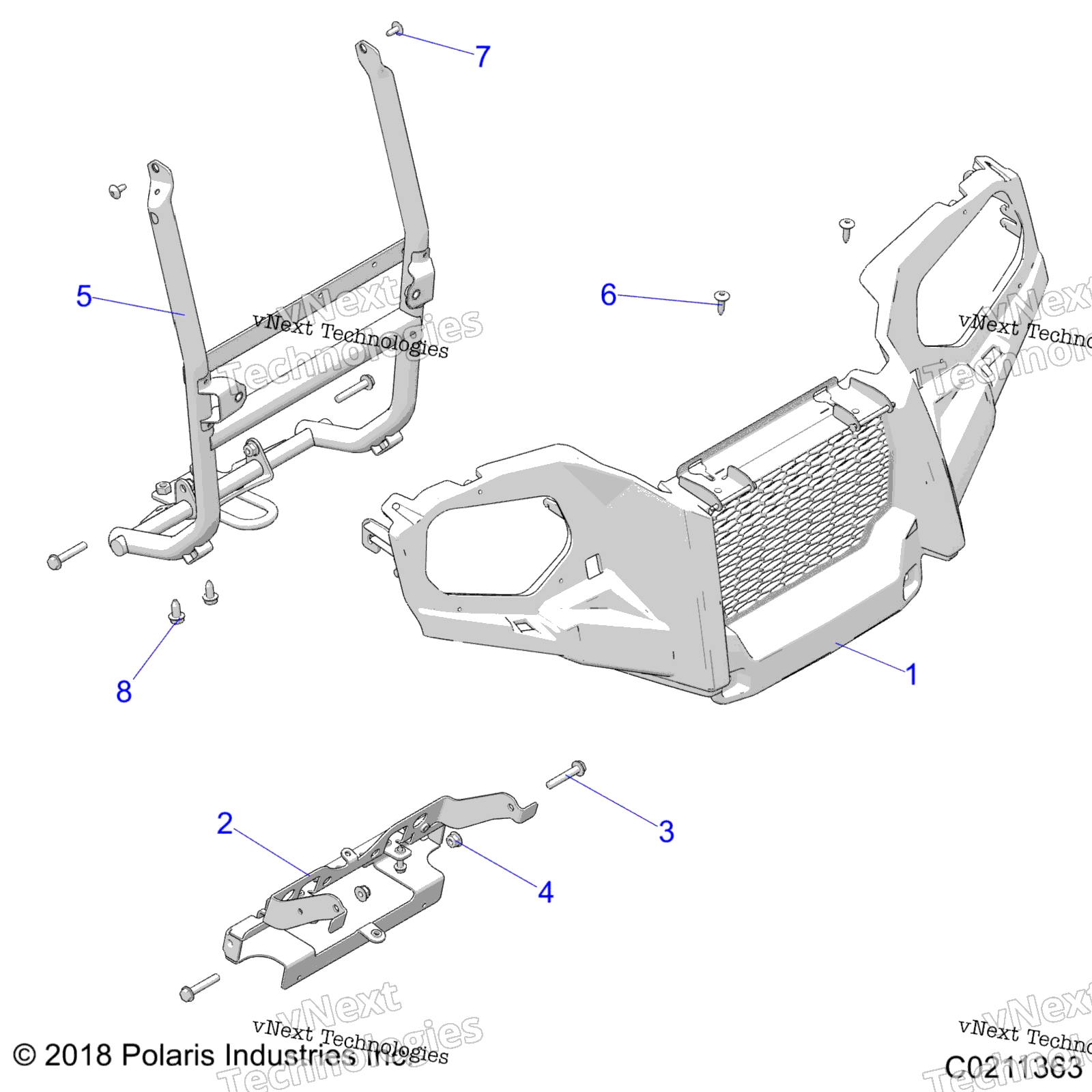 Body, передний Bumper