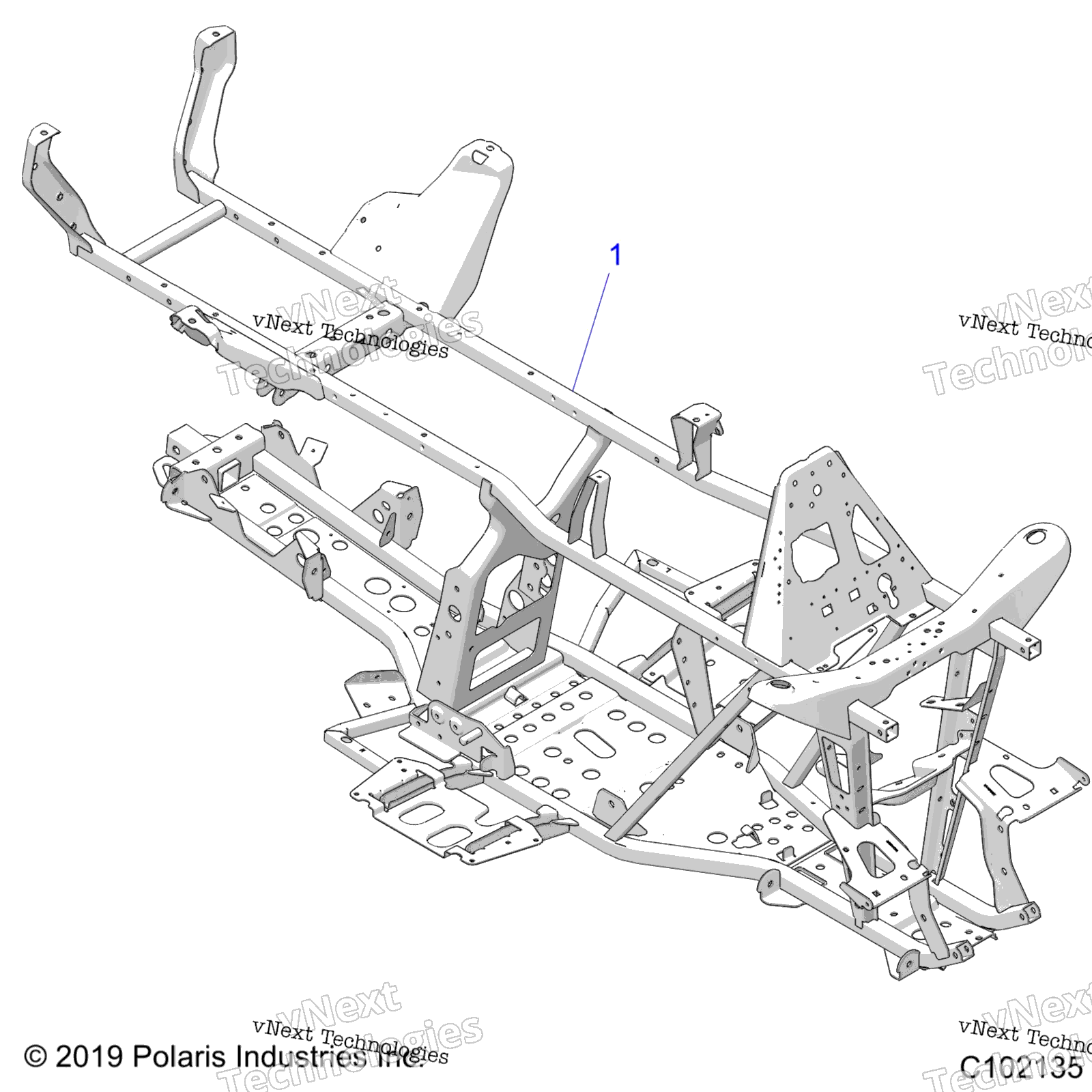 Chassis, рама A20seg57a1 / A4 / A7 / A9