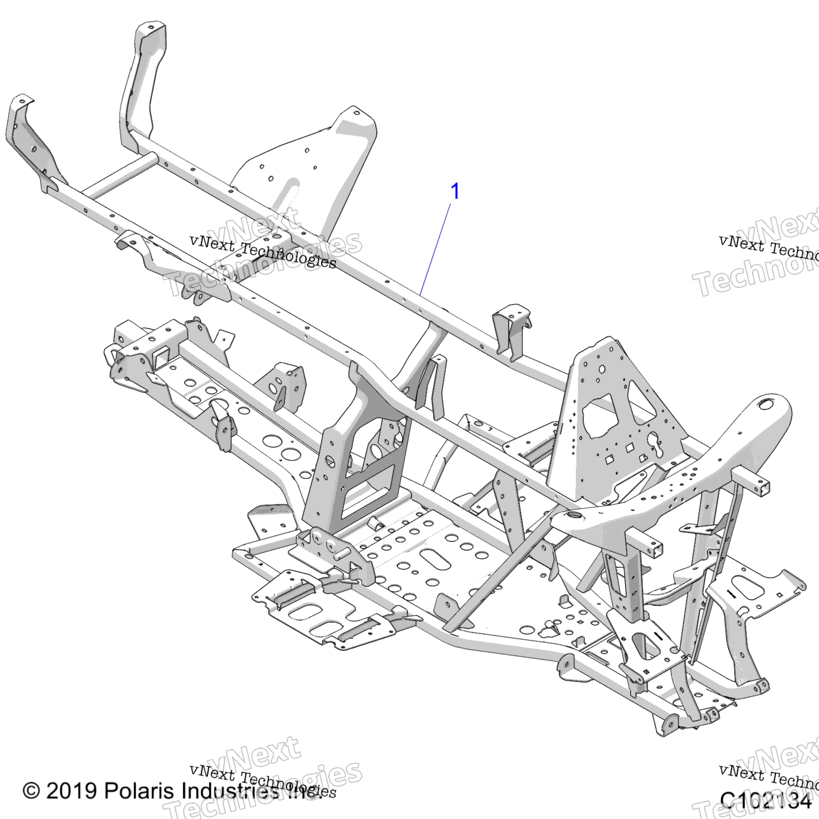 Chassis, рама A20sea57b1 / B4 / B7 / B9