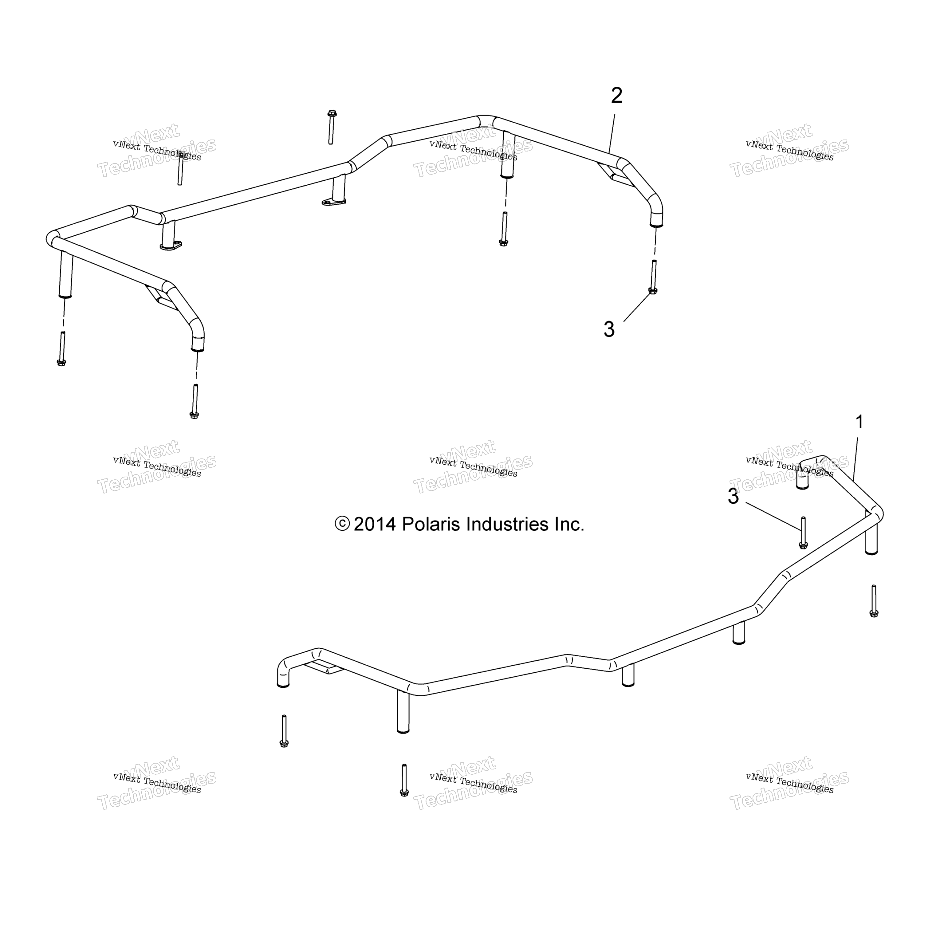 Body, передний и задний полка Extenders