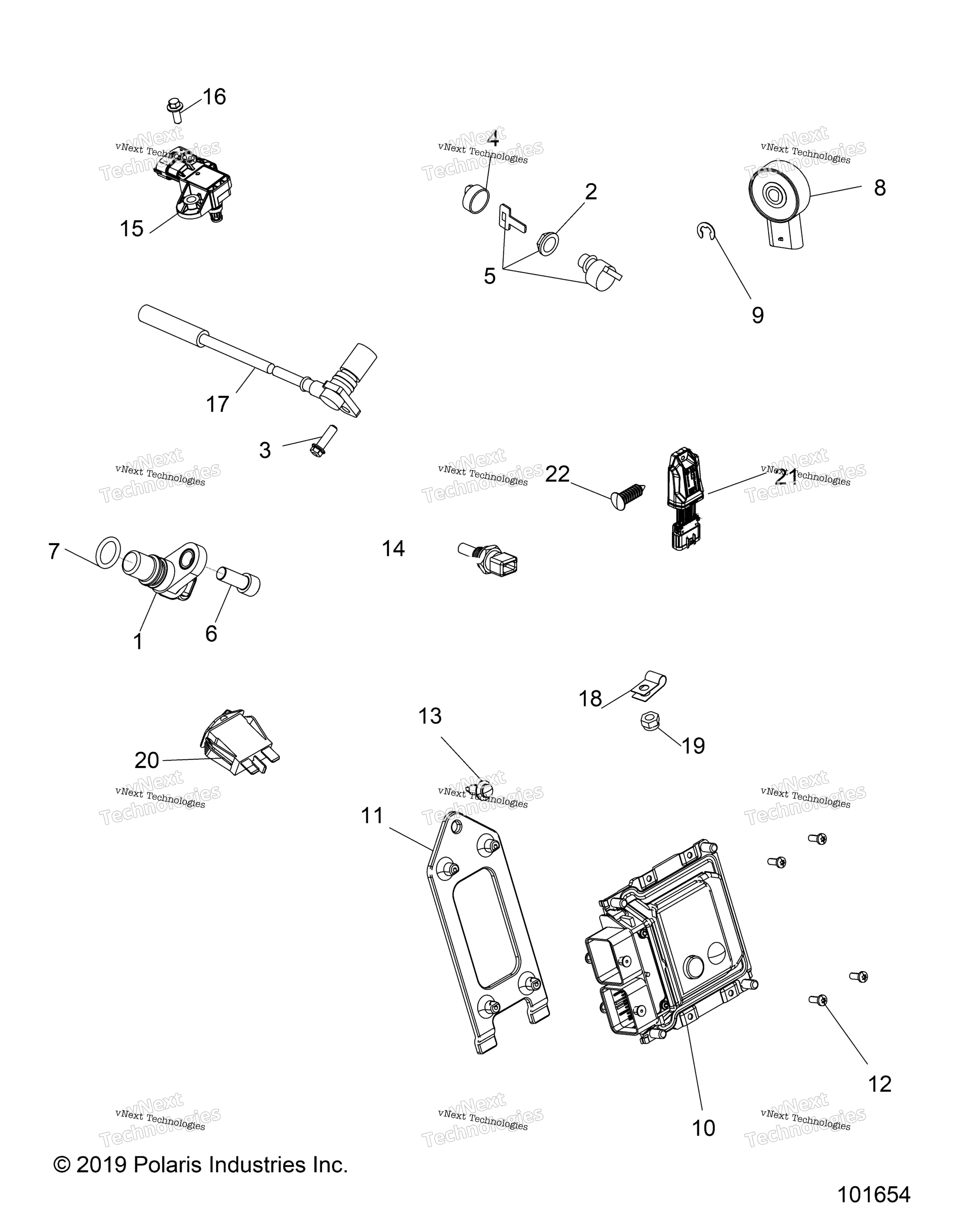 электрооборудование Switches, Sensors & Ecm