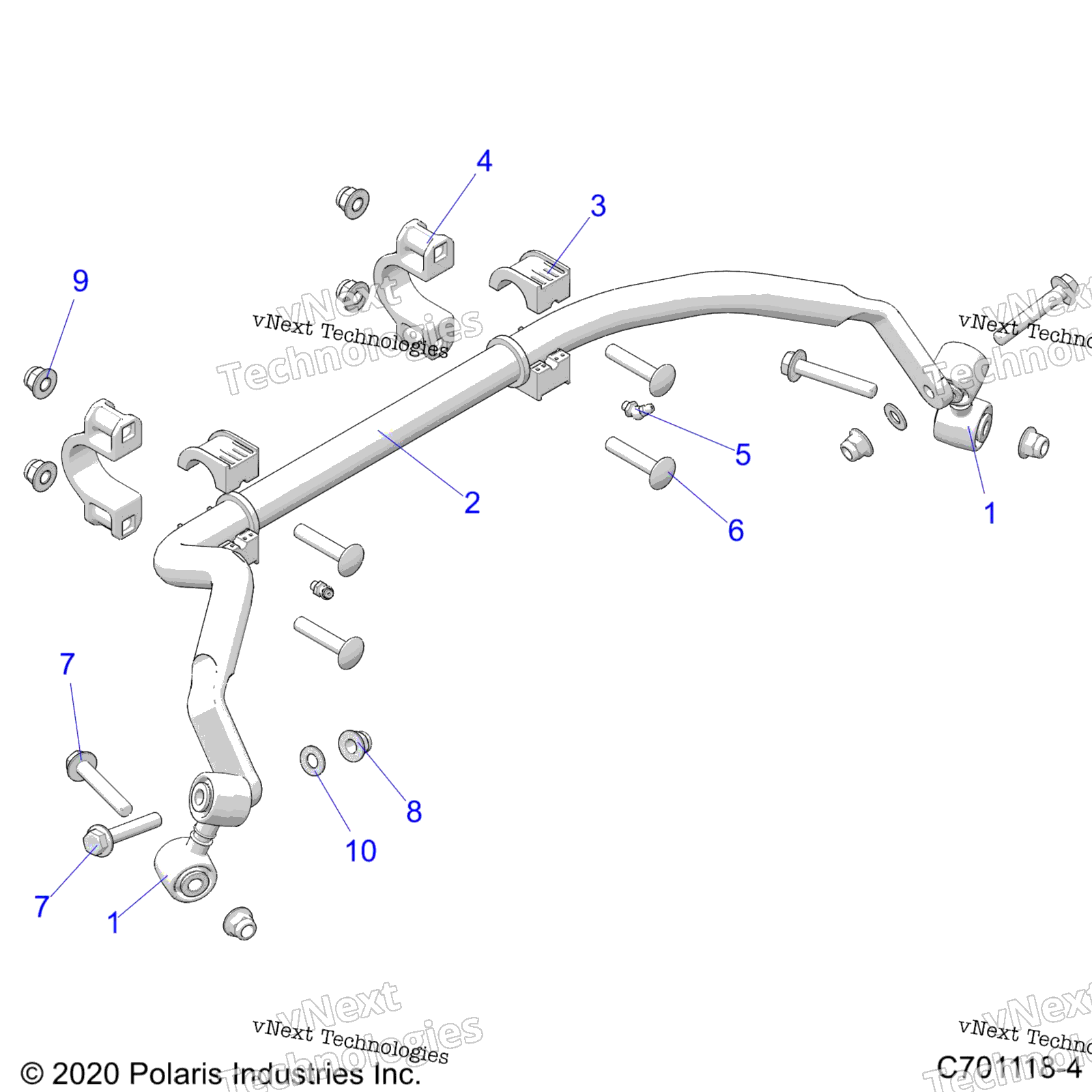 Подвеска, задняя Stabilizer Bar