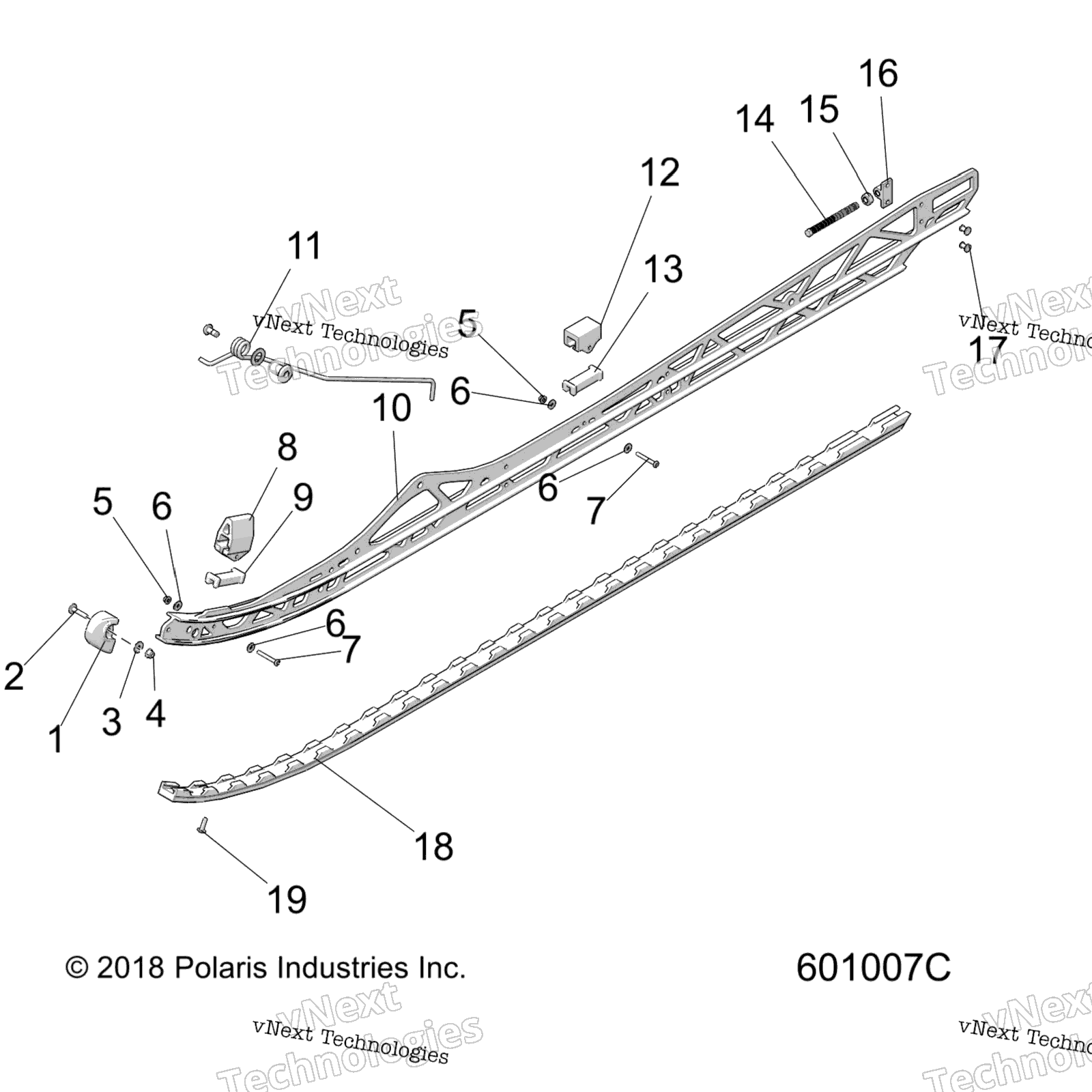 Suspension, Rail крепление All Options