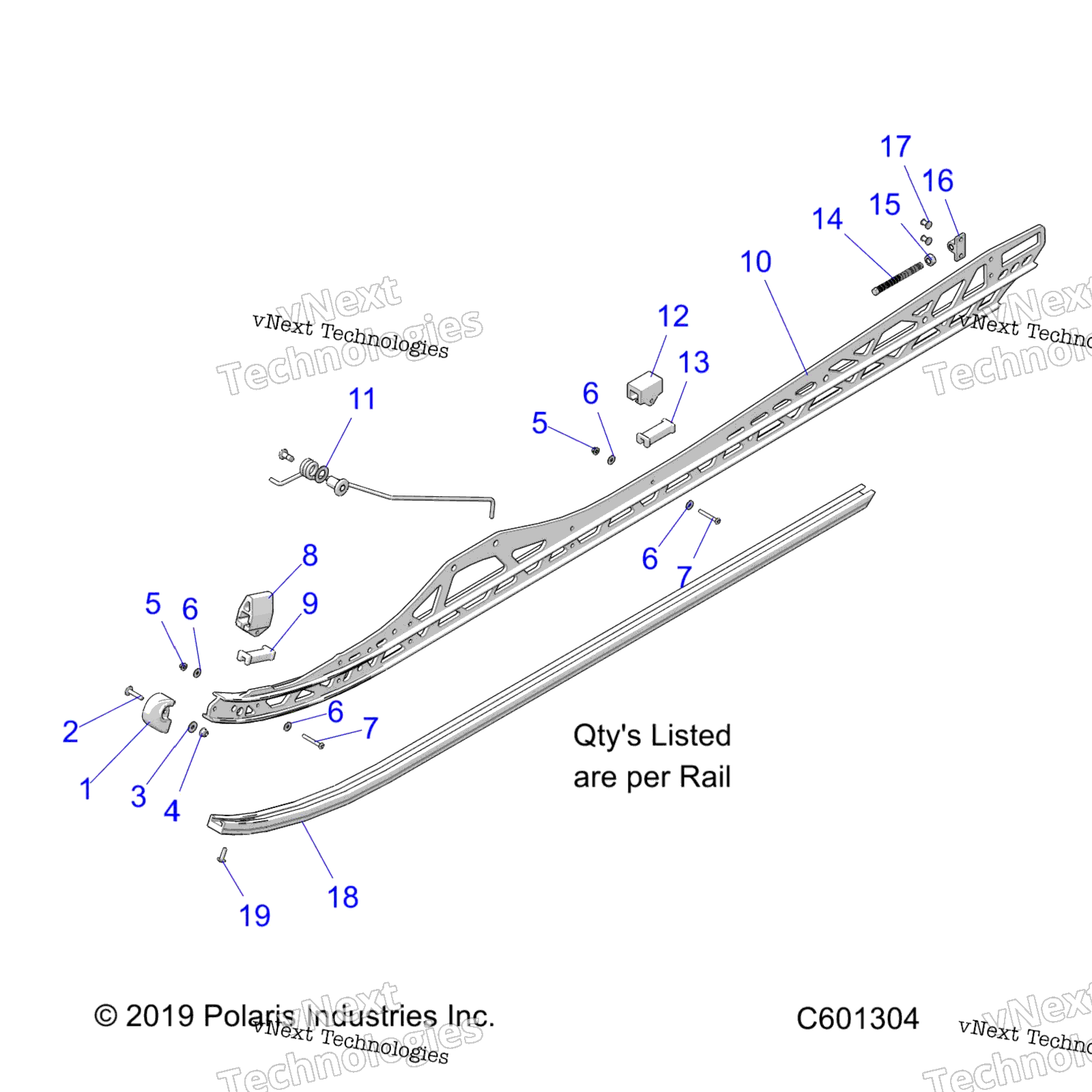 Suspension, Rail крепление All Options