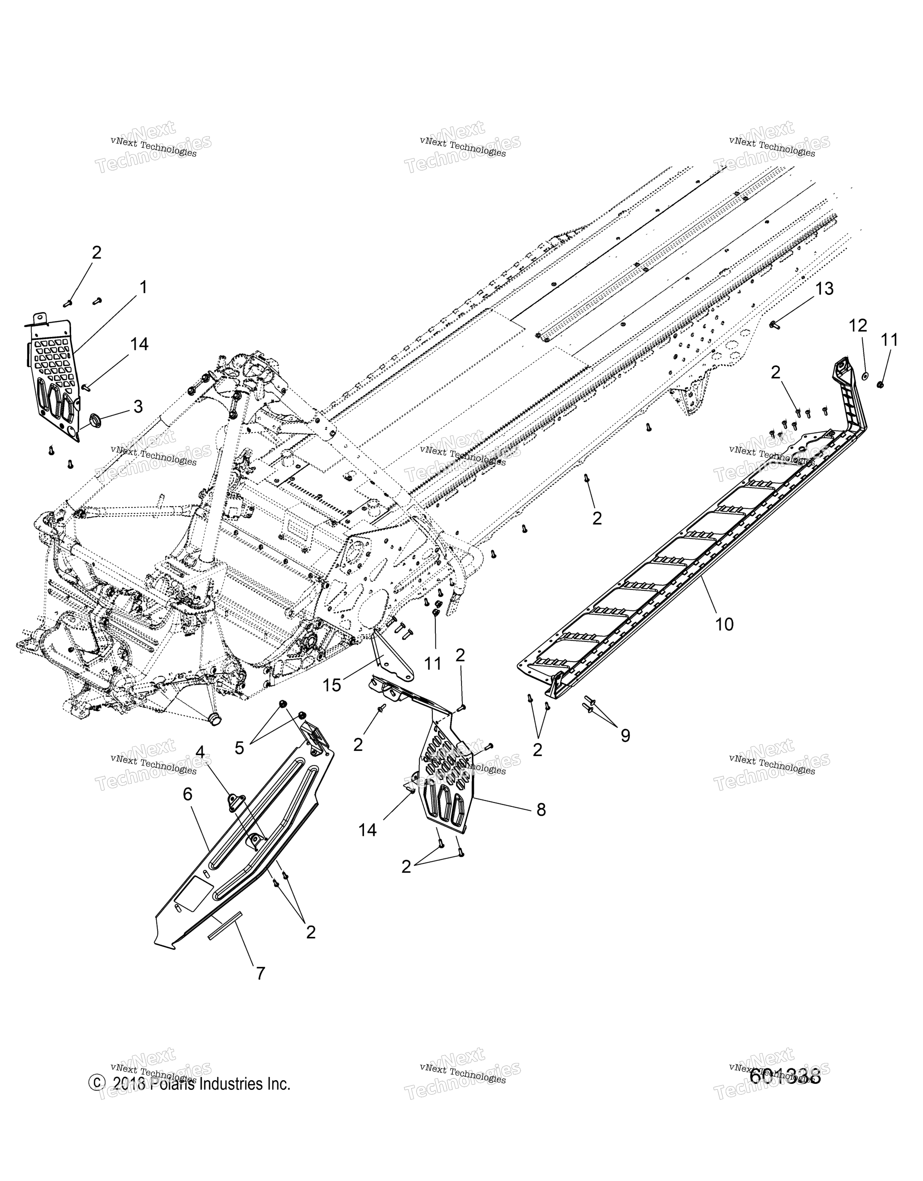 Chassis, сцепление Guard, Footrests, Running Boards All Options