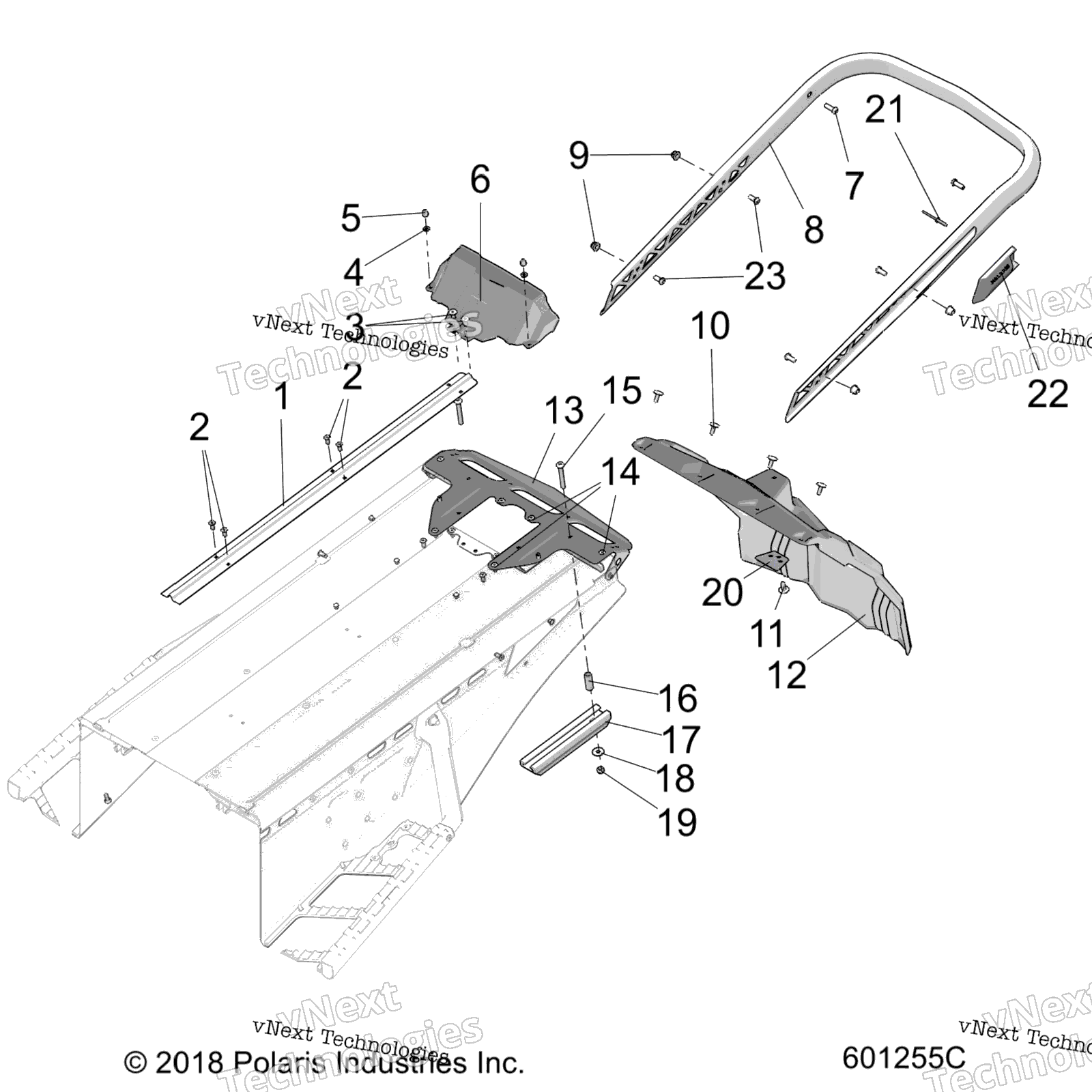 Body, Bumper, Rear, Snowflap & Taillight крышка All Options