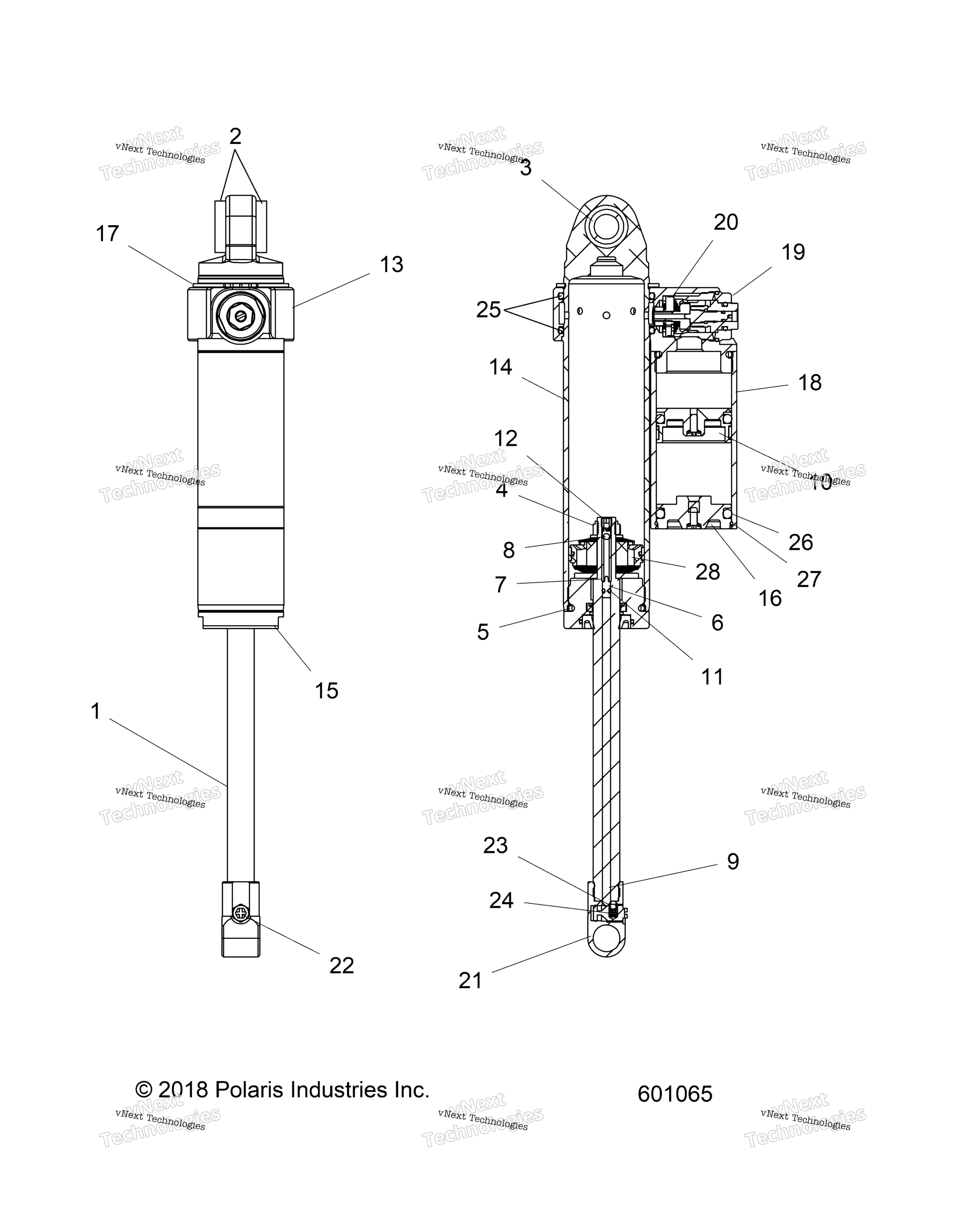 Suspension, Shock, задний Track