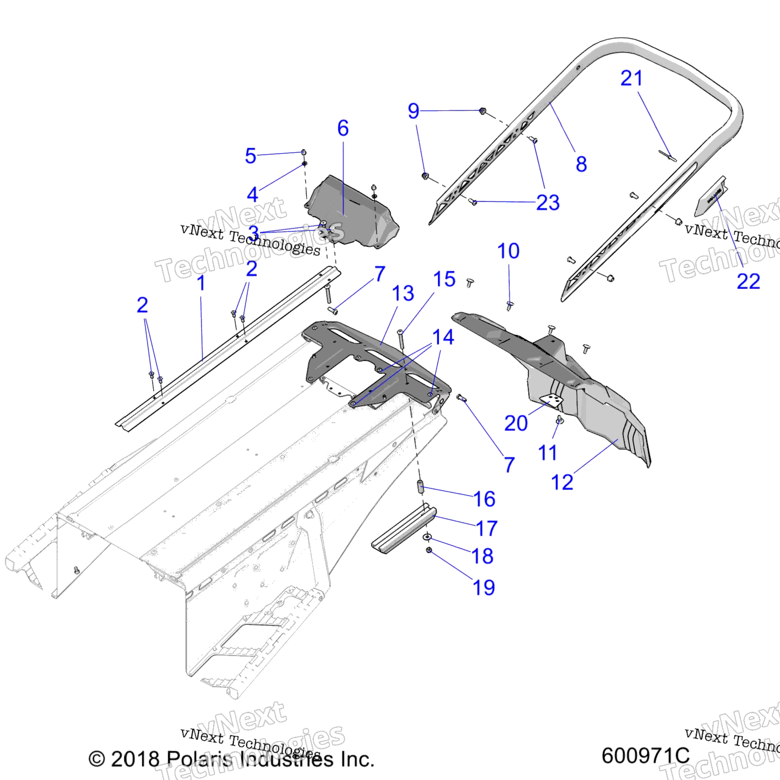 Body, Bumper, Rear, Snowflap & Taillight крышка