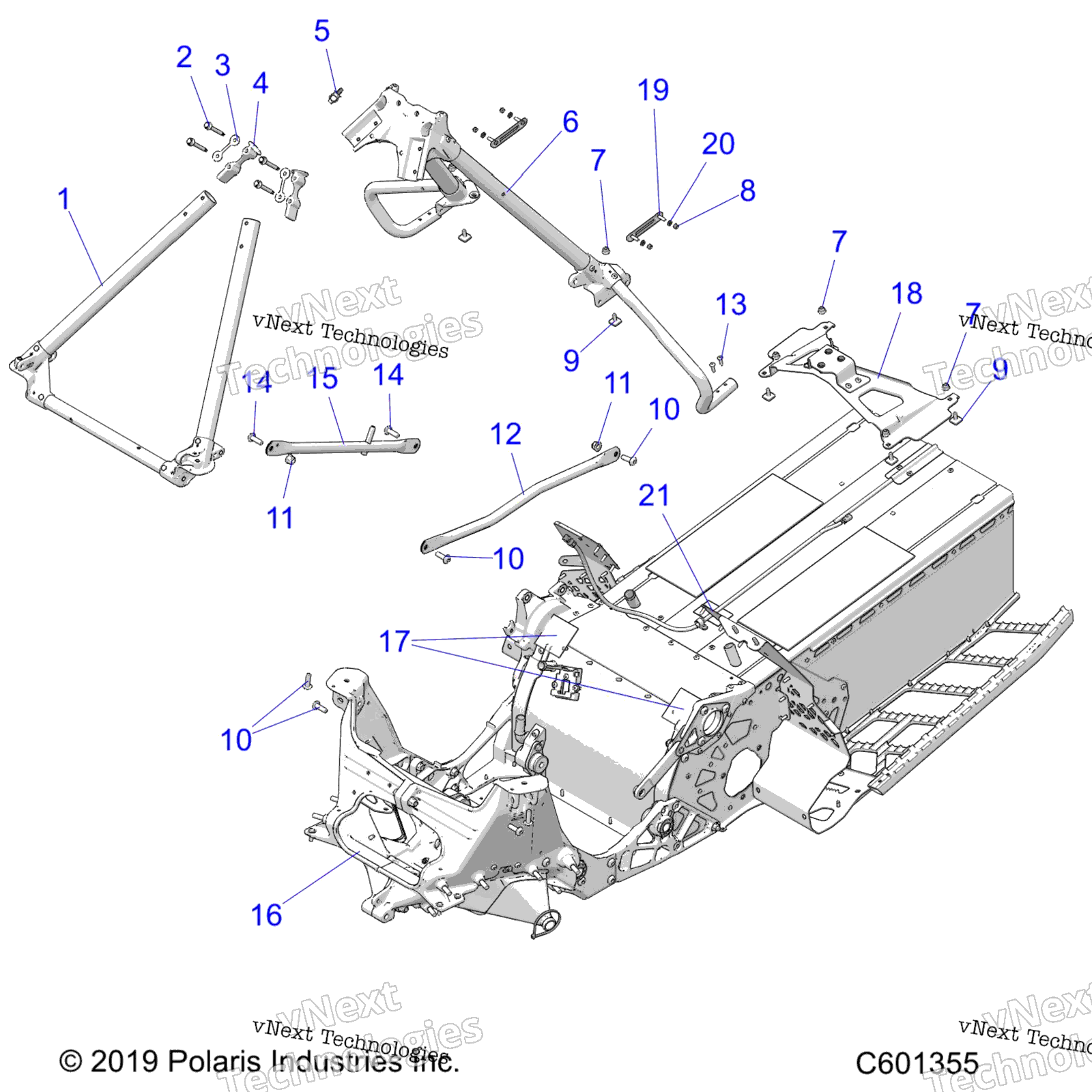 Chassis, Chassis узел & Over Structure