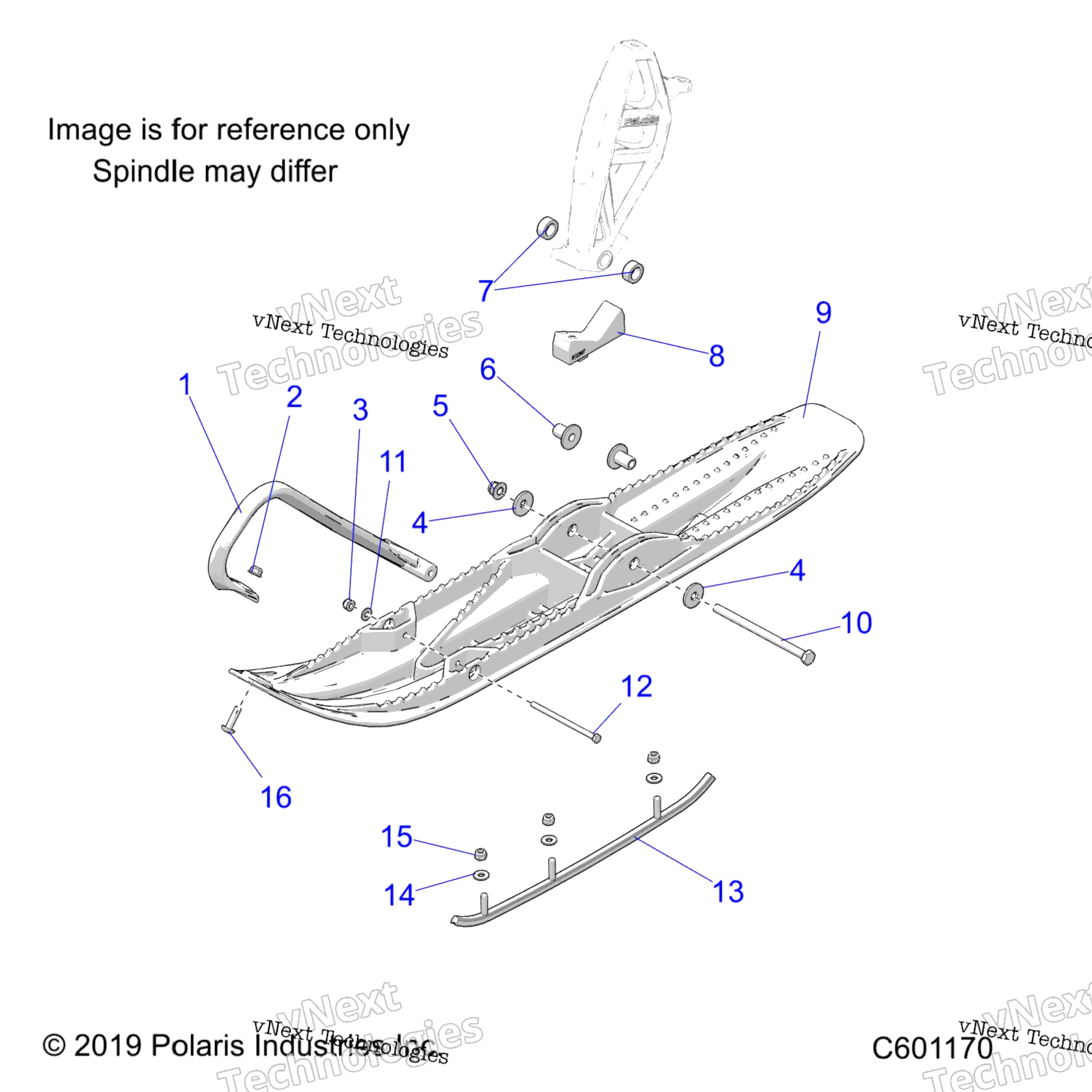Steering, Ski Asm. All опции
