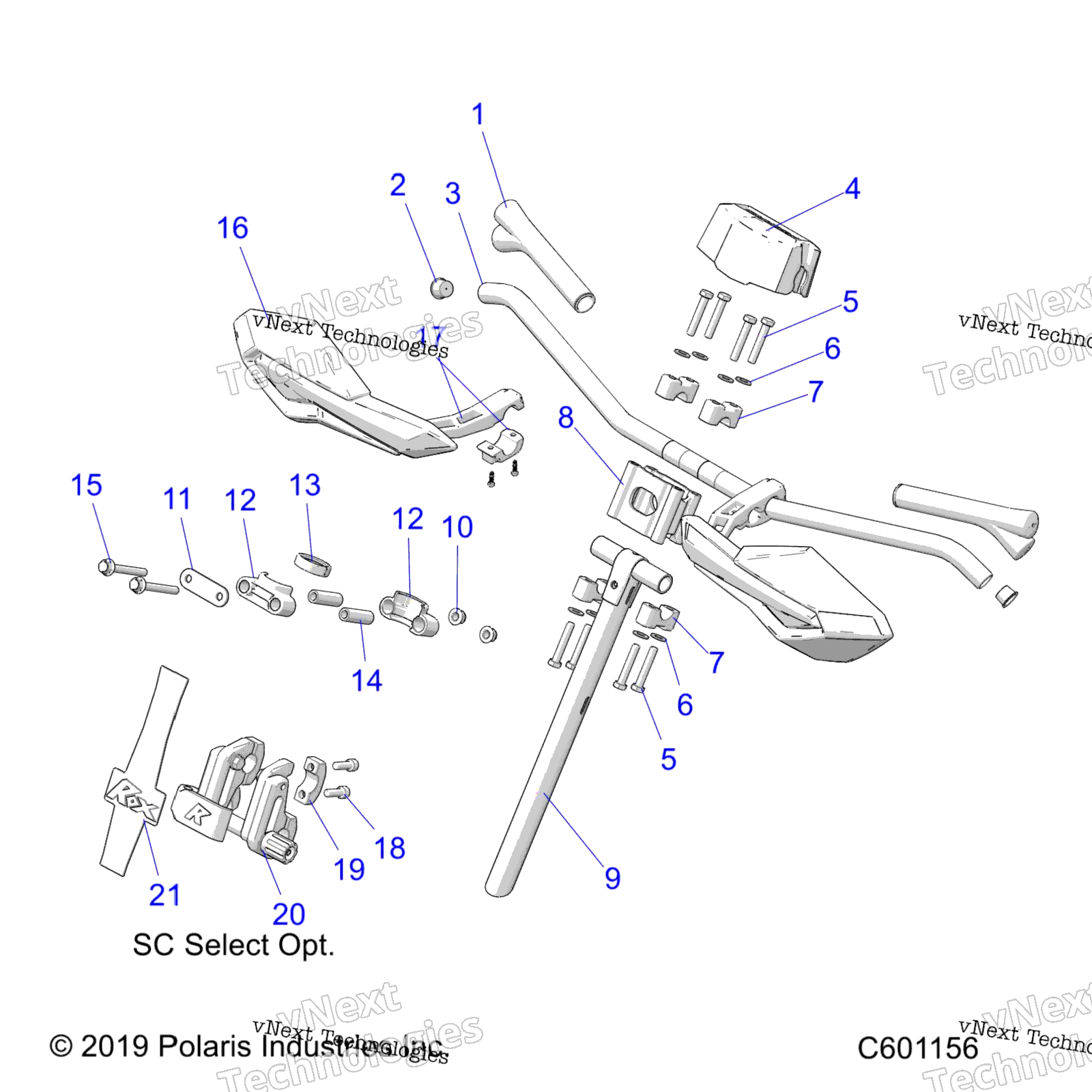 Steering, Upper & руль Asm. All Options