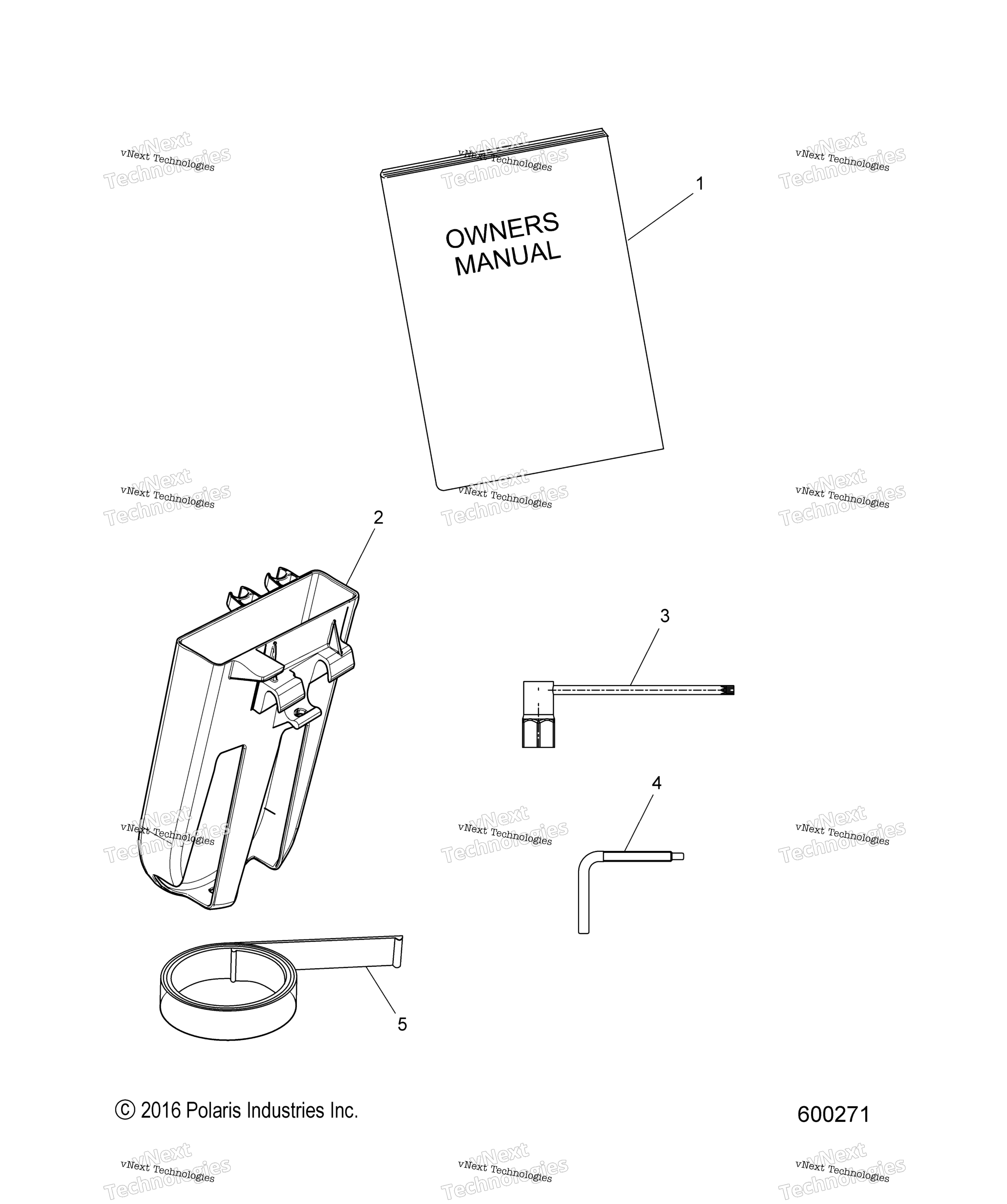Tools, ремень Holder, Tools, & Owners Manual All опции