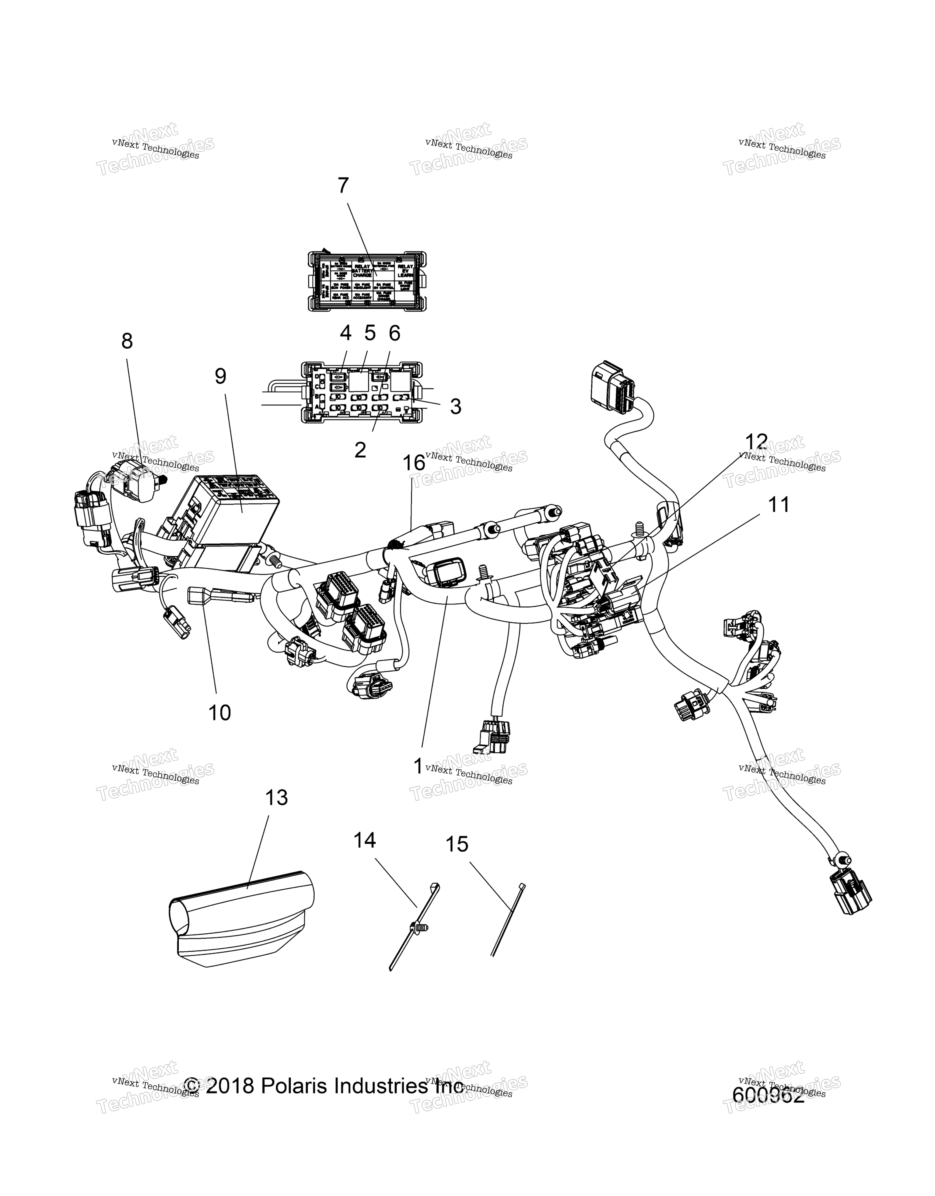 Electrical, Main Wire жгут All Options