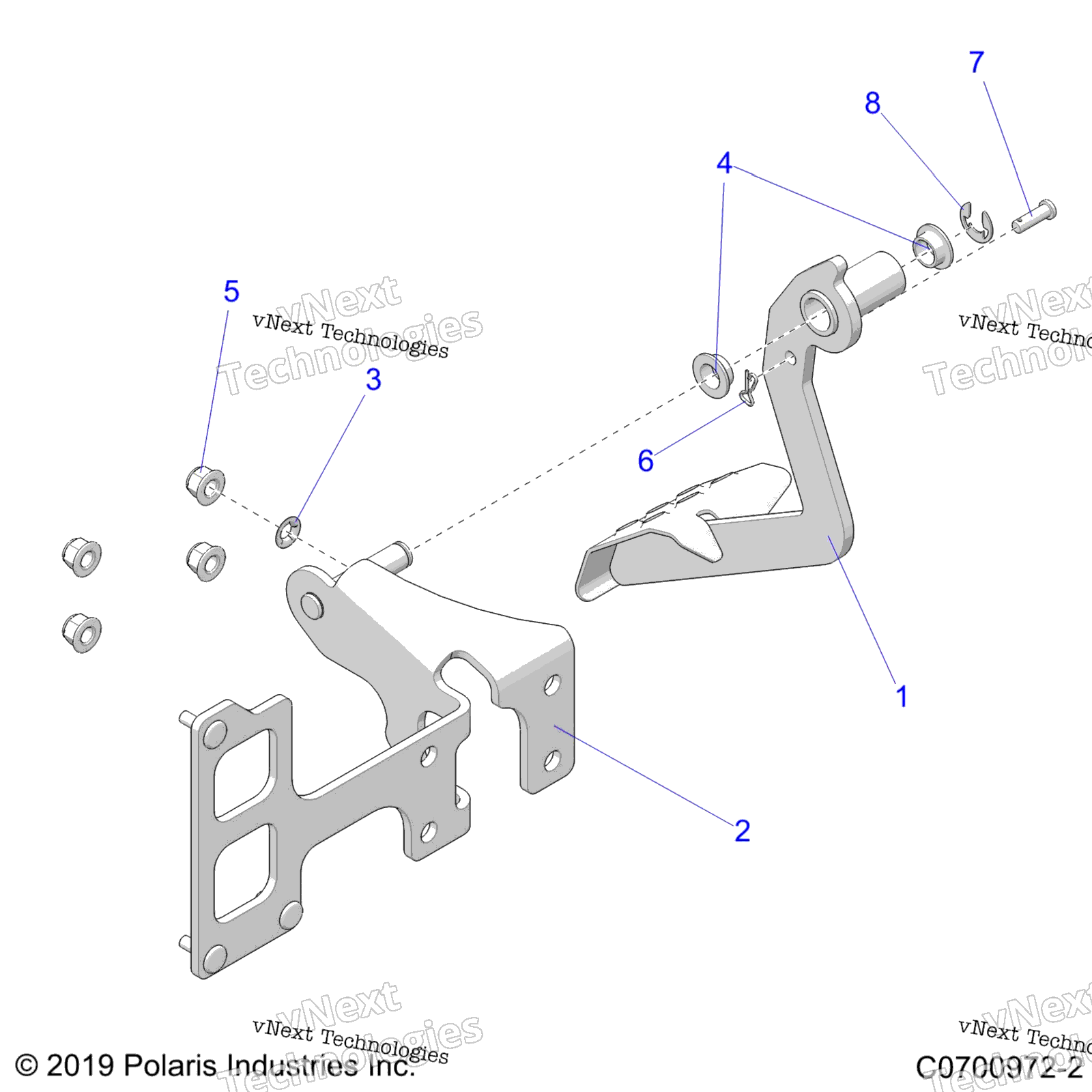 Тормоза, педаль And Master Cylinder